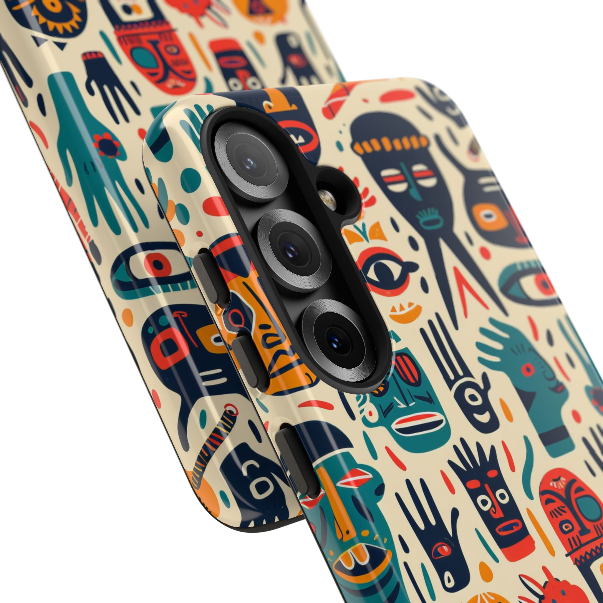 Vivid Faces Samsung S25 Case - Tough