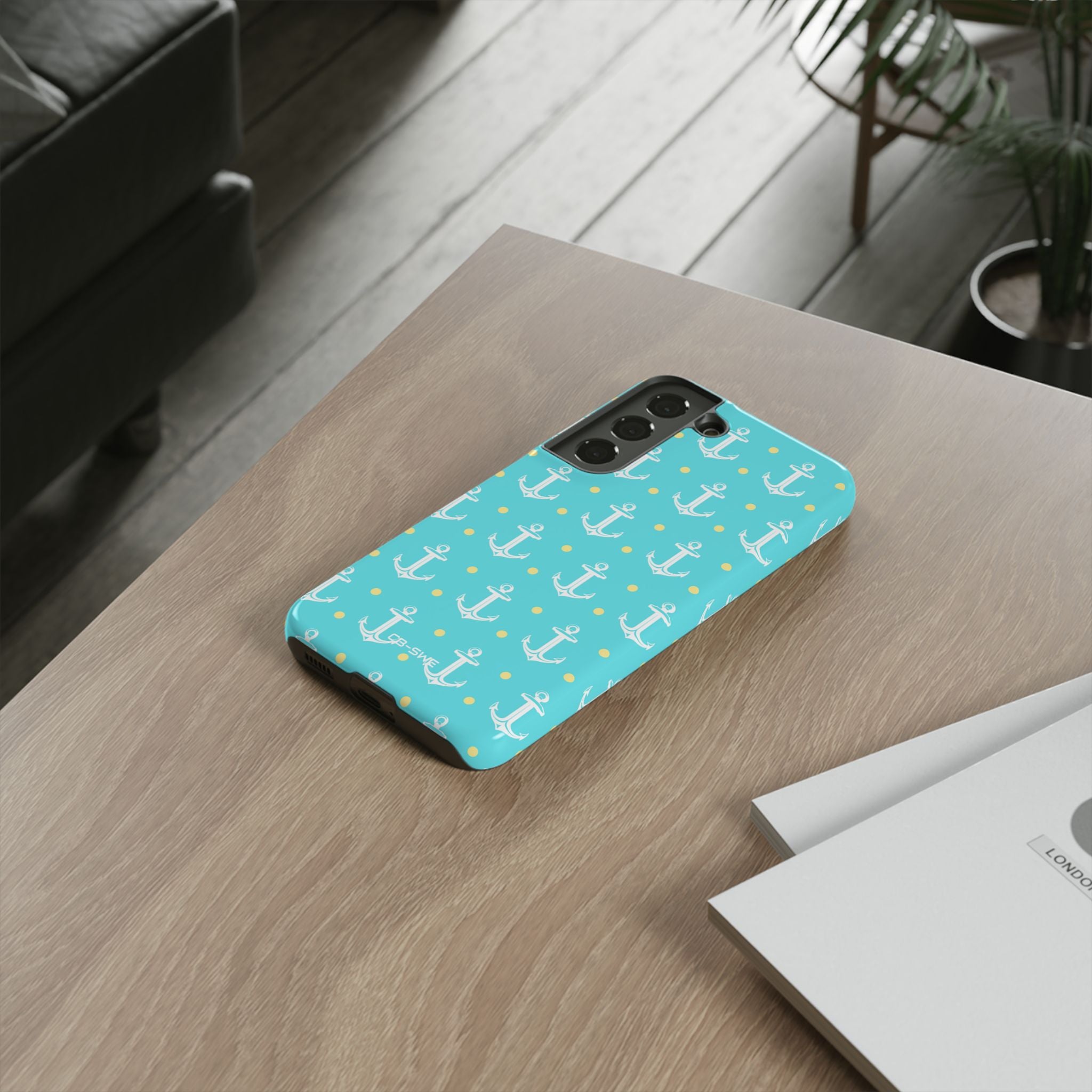 Nautical Anchors & Dots - Samsung Case