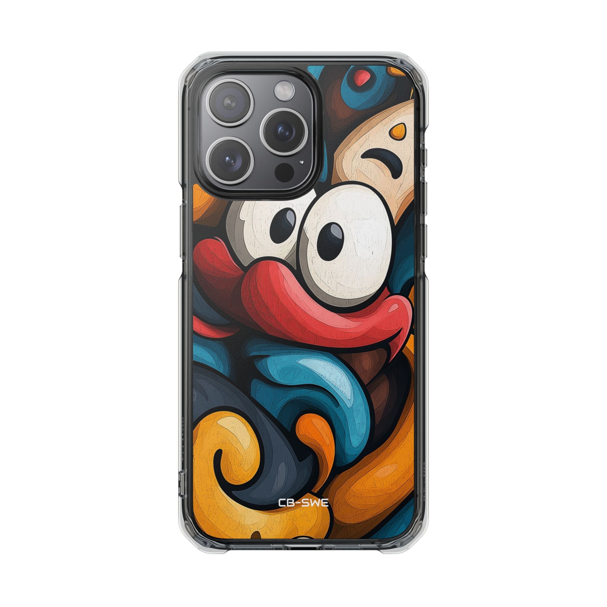 Whimsical Eyes Dance iPhone Case - Impact