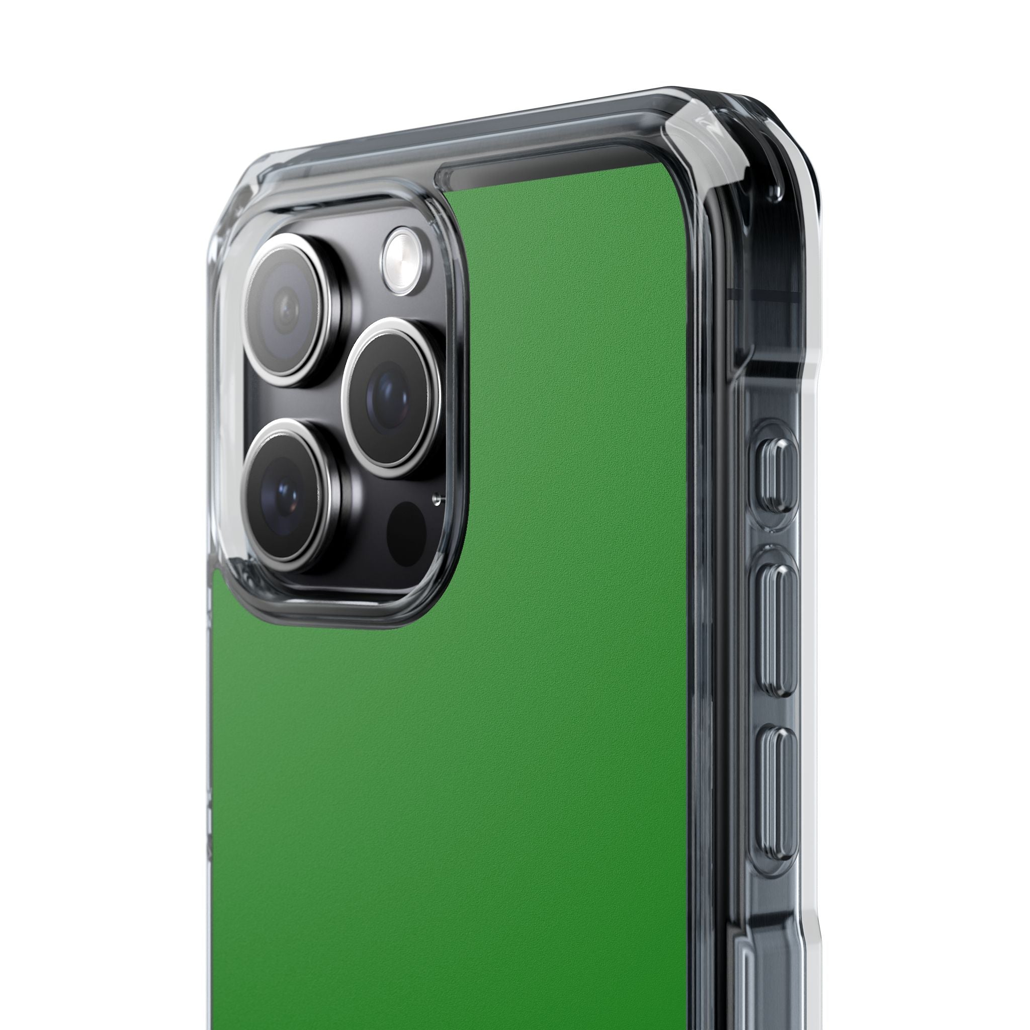 Forest Green iPhone 15 - Impact Clear+
