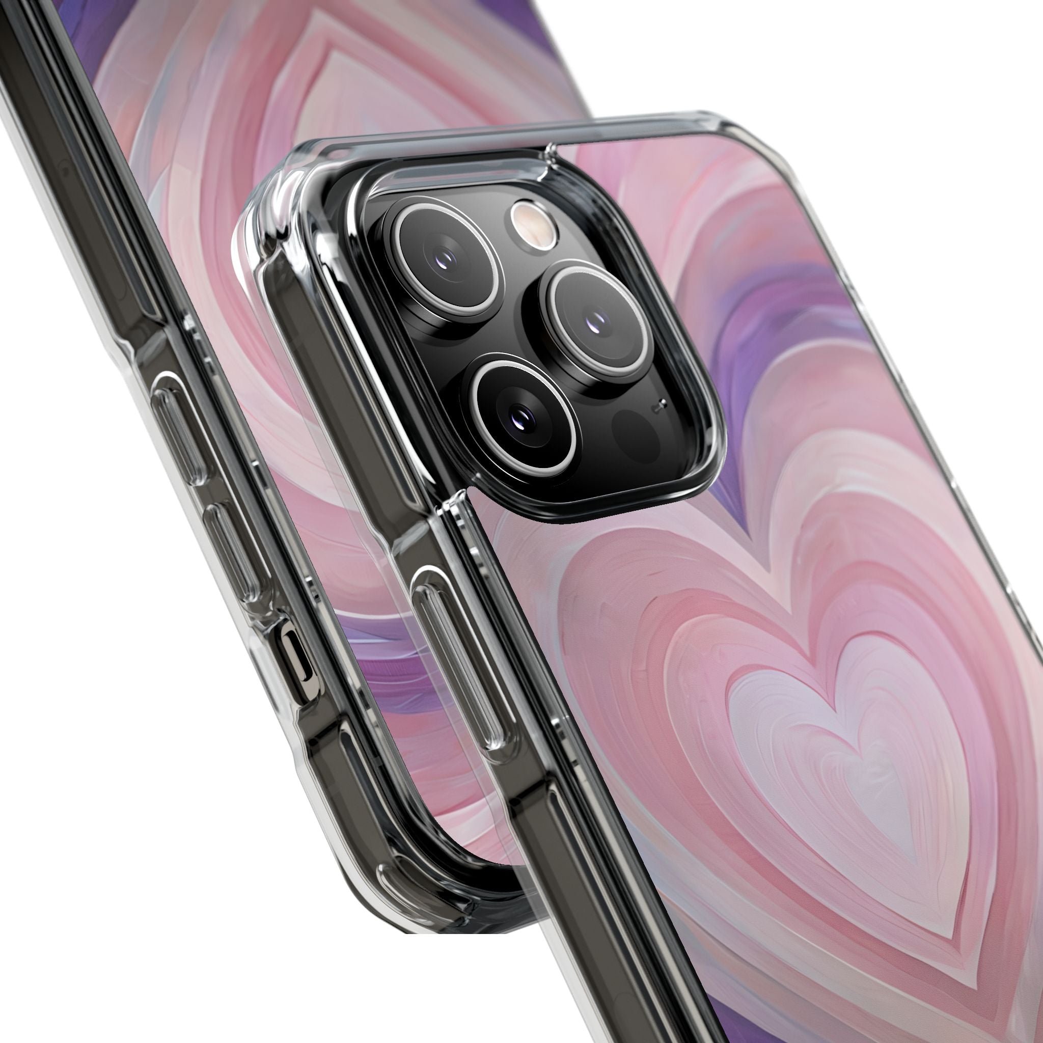 Impressionistic Heart Layers iPhone Case - Impact