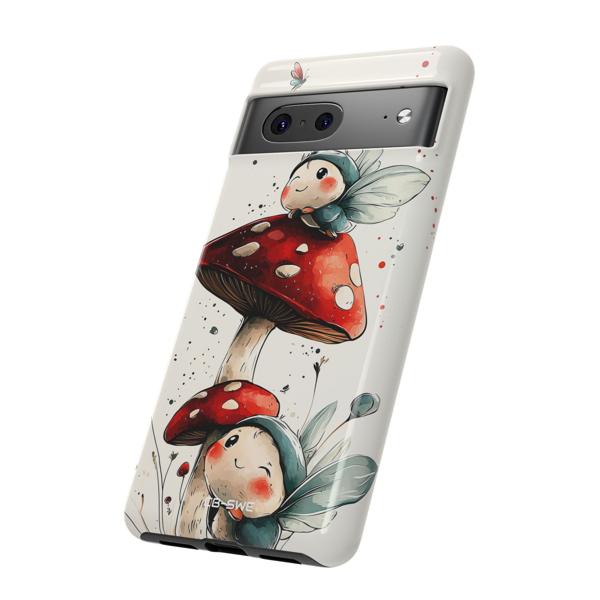 Mushrooms Entertain Fairies - Google Pixel Case