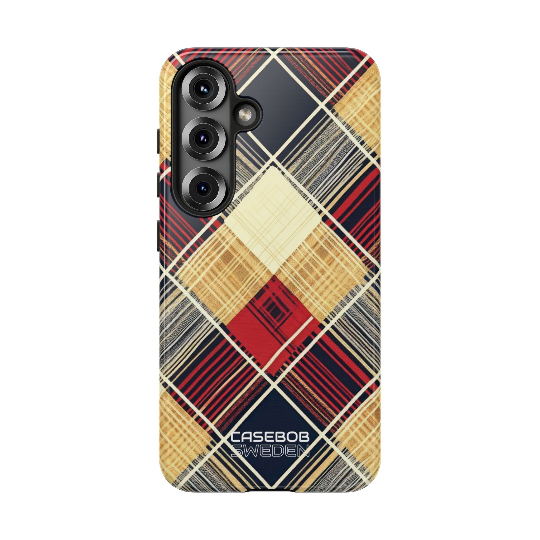 Geruite Diamant Wandkleed Samsung S25 - Tough