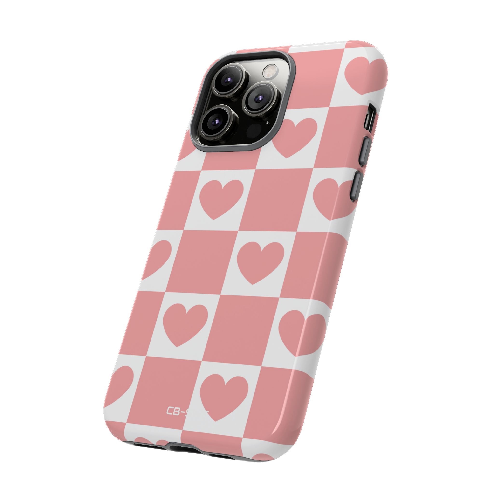 Love Checkered Harmony - iPhone Case