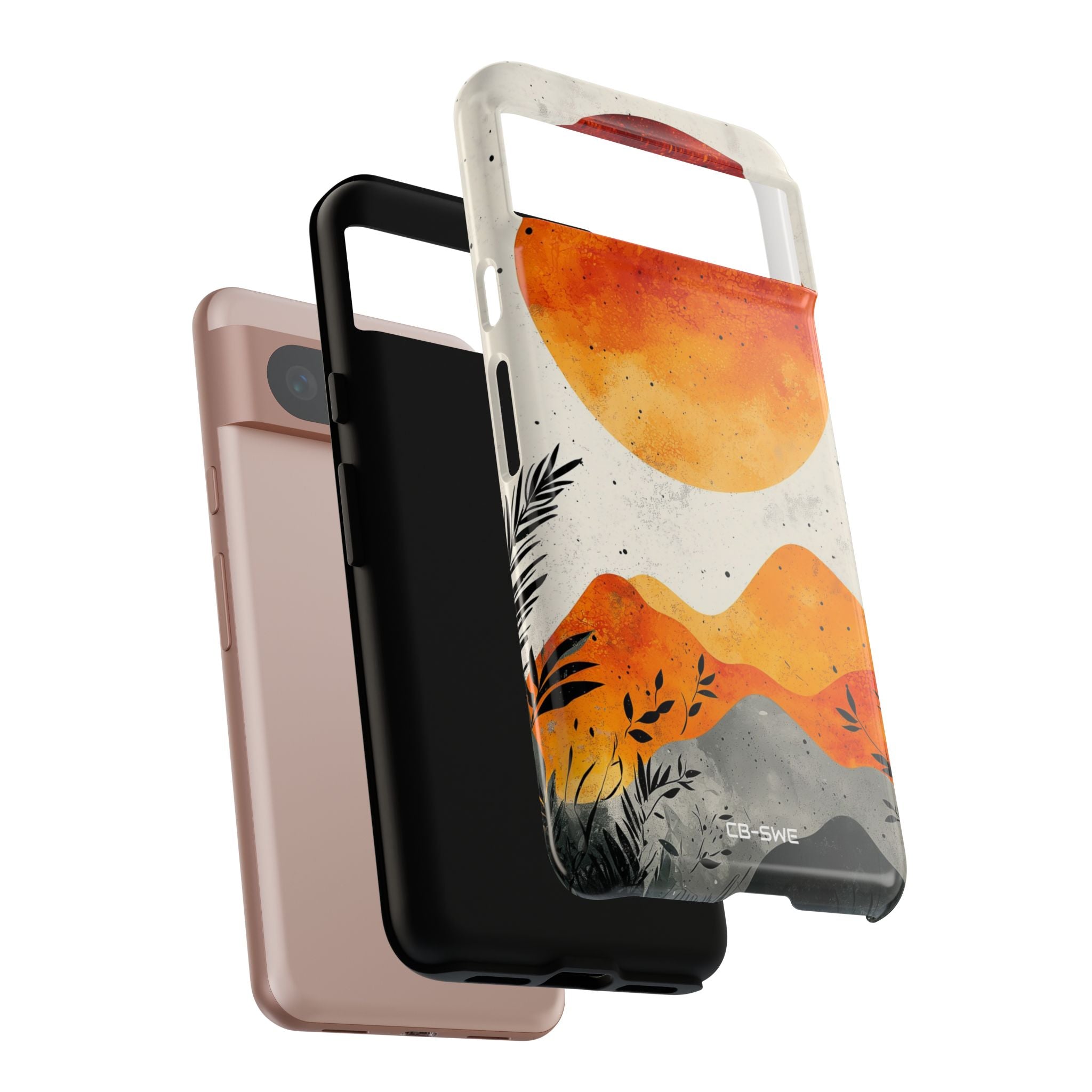 Sun Illuminates Mountains - Google Pixel Case