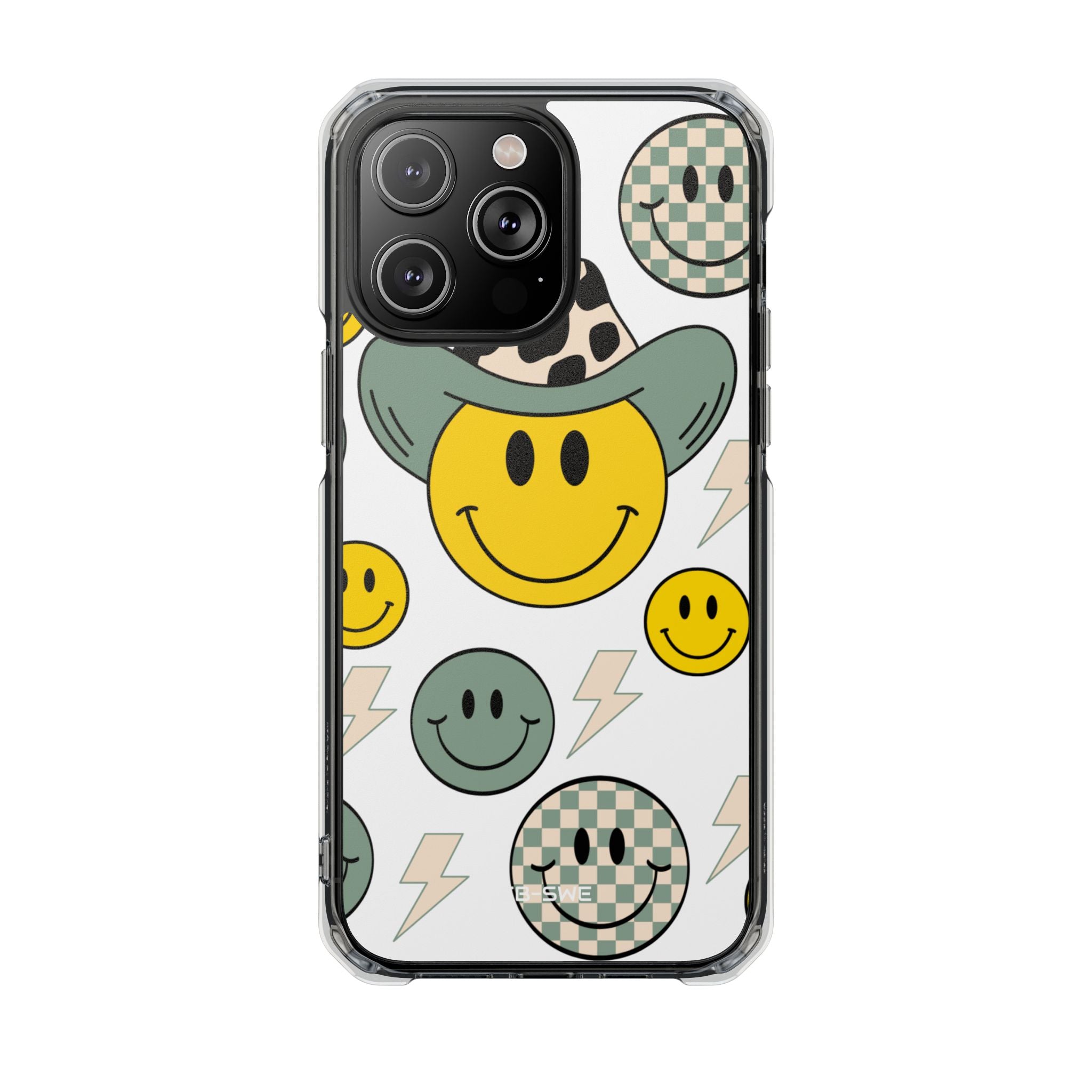 Pop Art Smiley Party iPhone Case - Impact