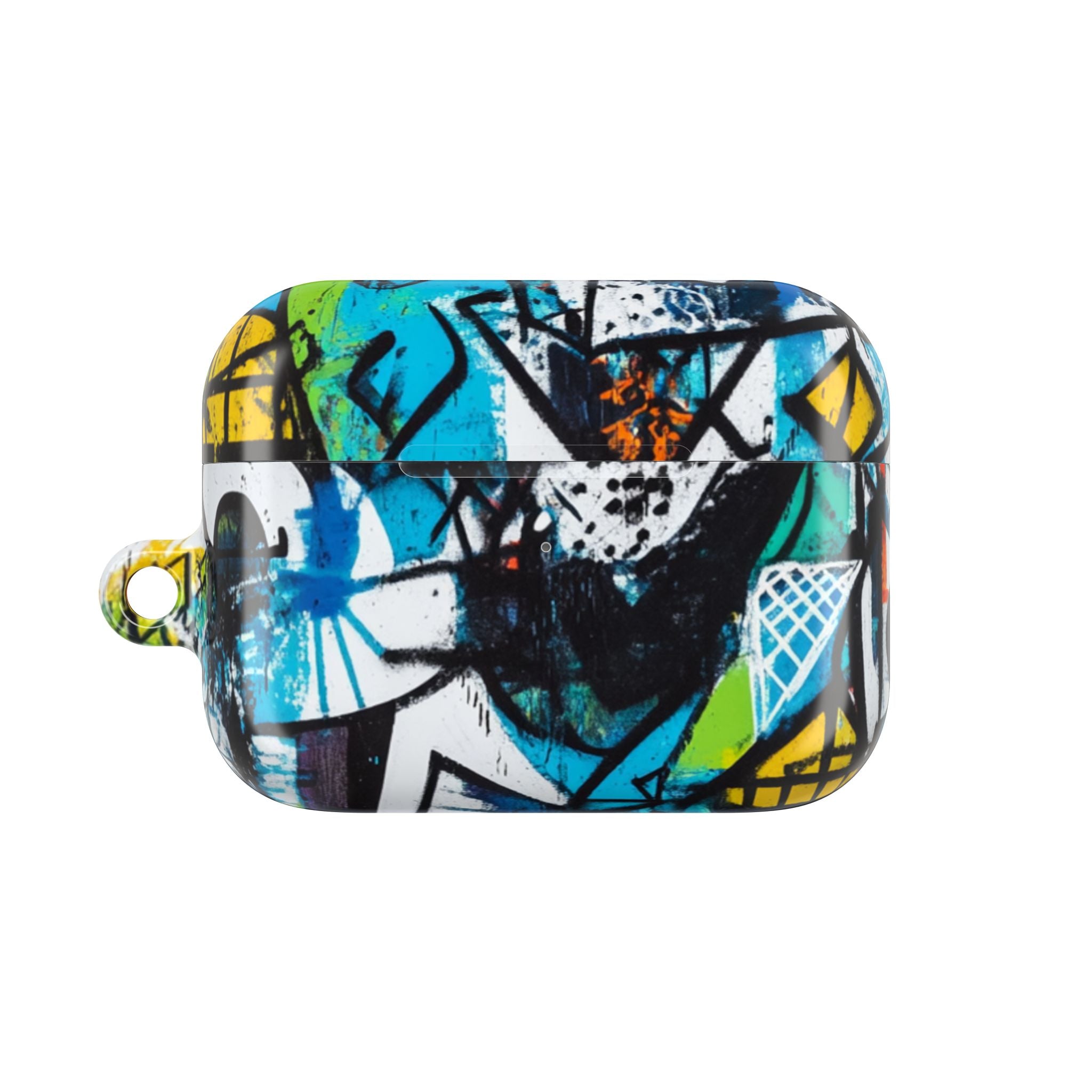 Bold Shapes Blue - AirPods Case