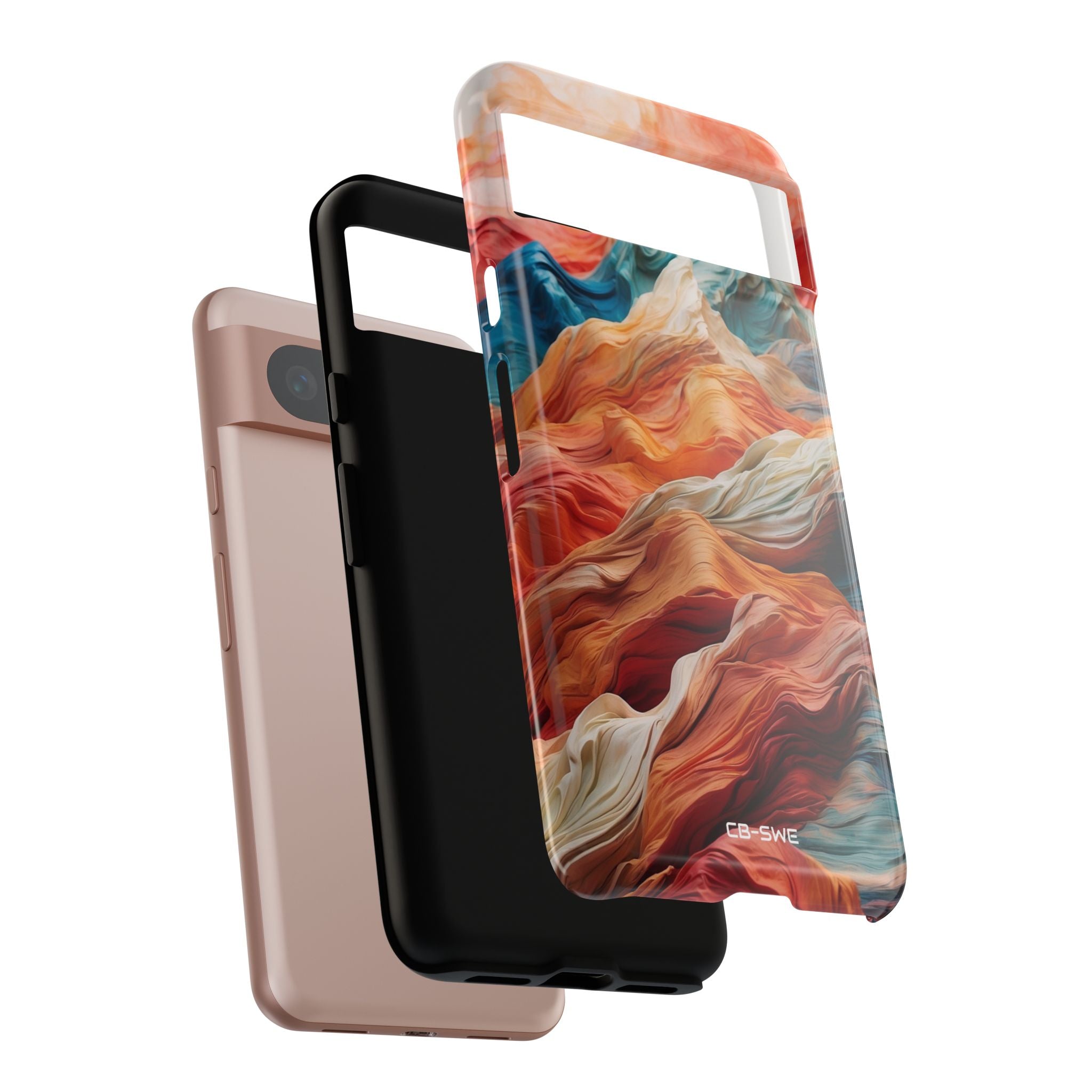 Mountain Waves Flow - Google Pixel Case