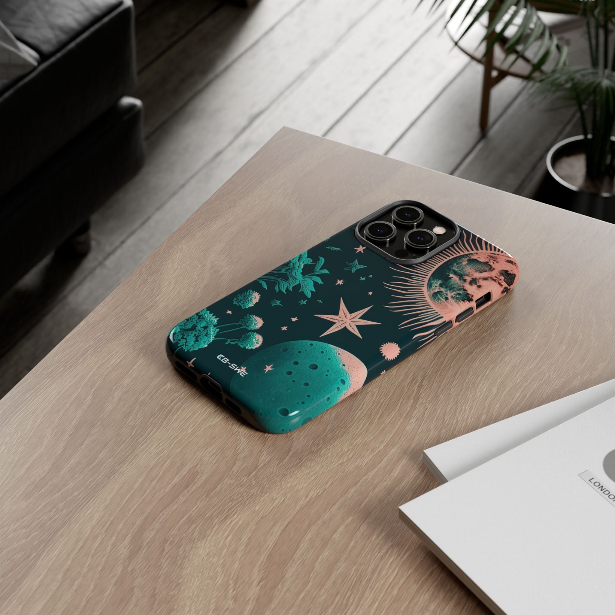 Celestial Botanical Night - iPhone Case