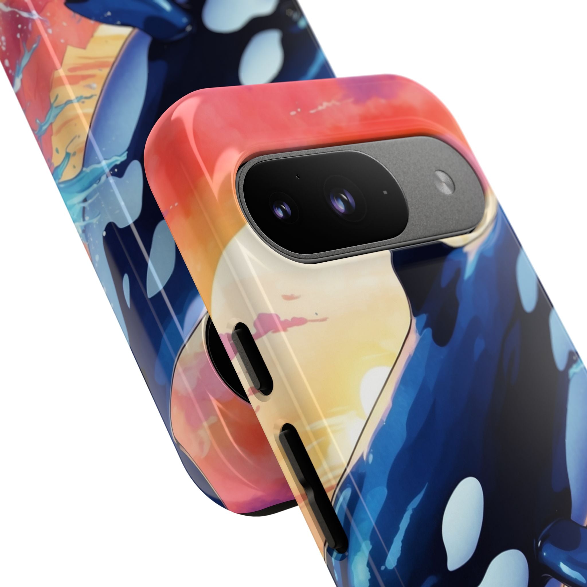 Orca Leaps Joyfully - Google Pixel Case