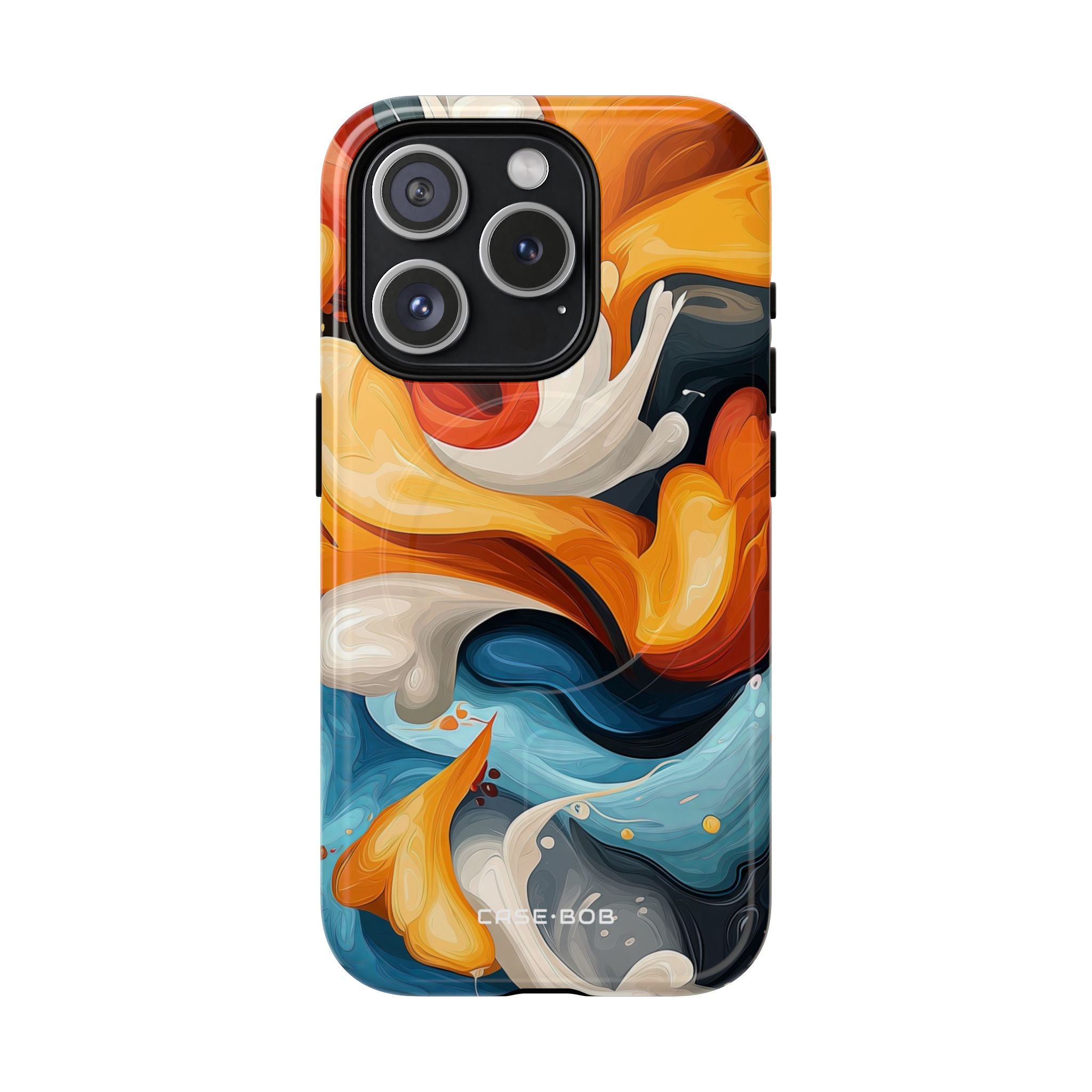 Crimson Ribbon iPhone 15 Pro Case - Tough+