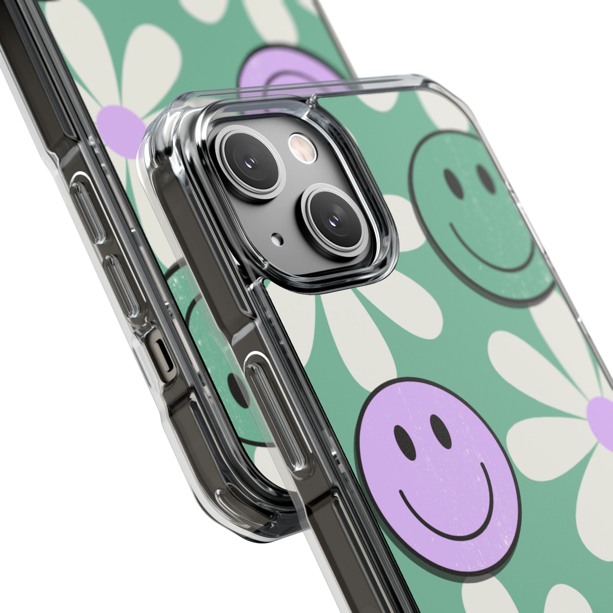 Playful Retro Blooms iPhone Case - Impact