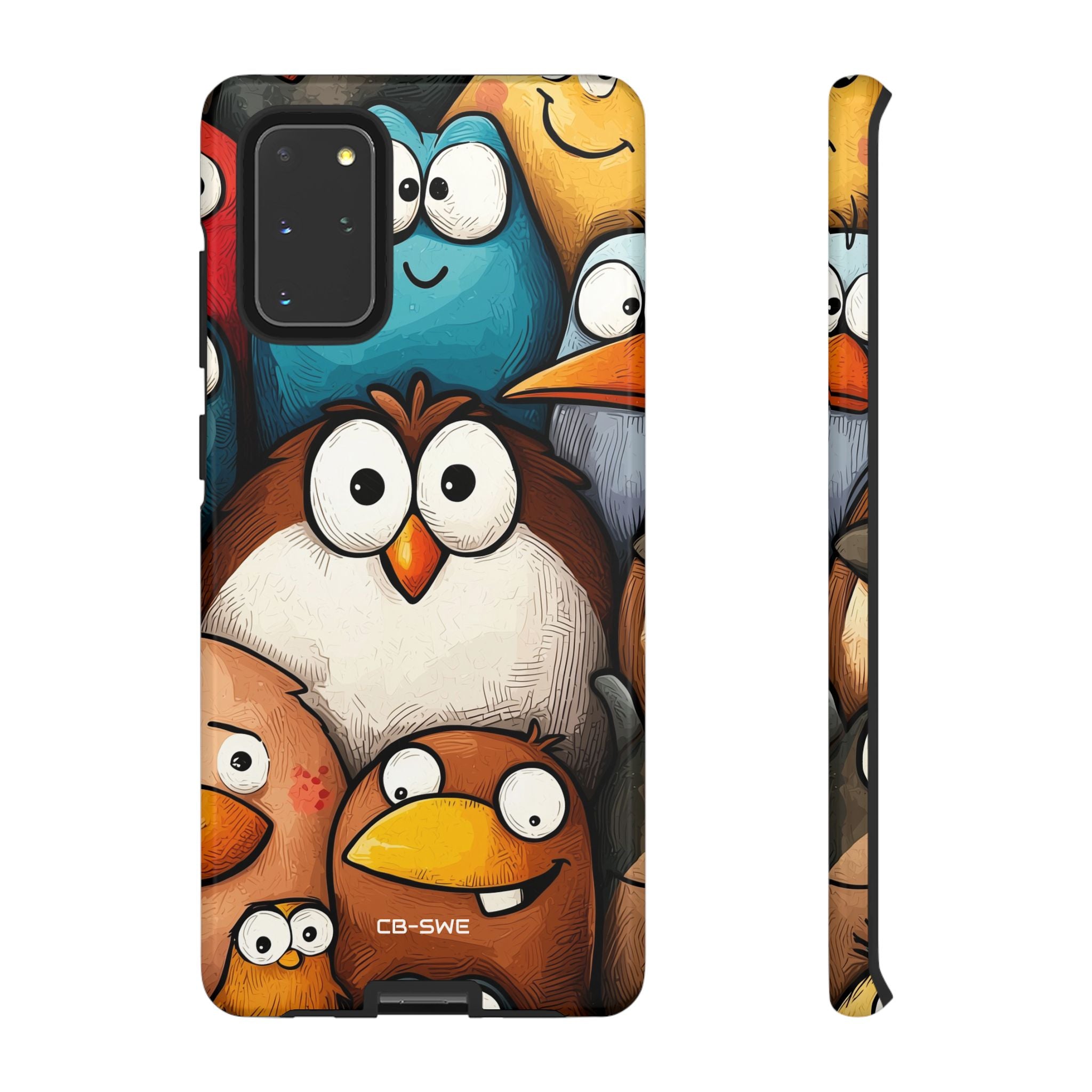 Whimsical Birds Gather - Samsung Case
