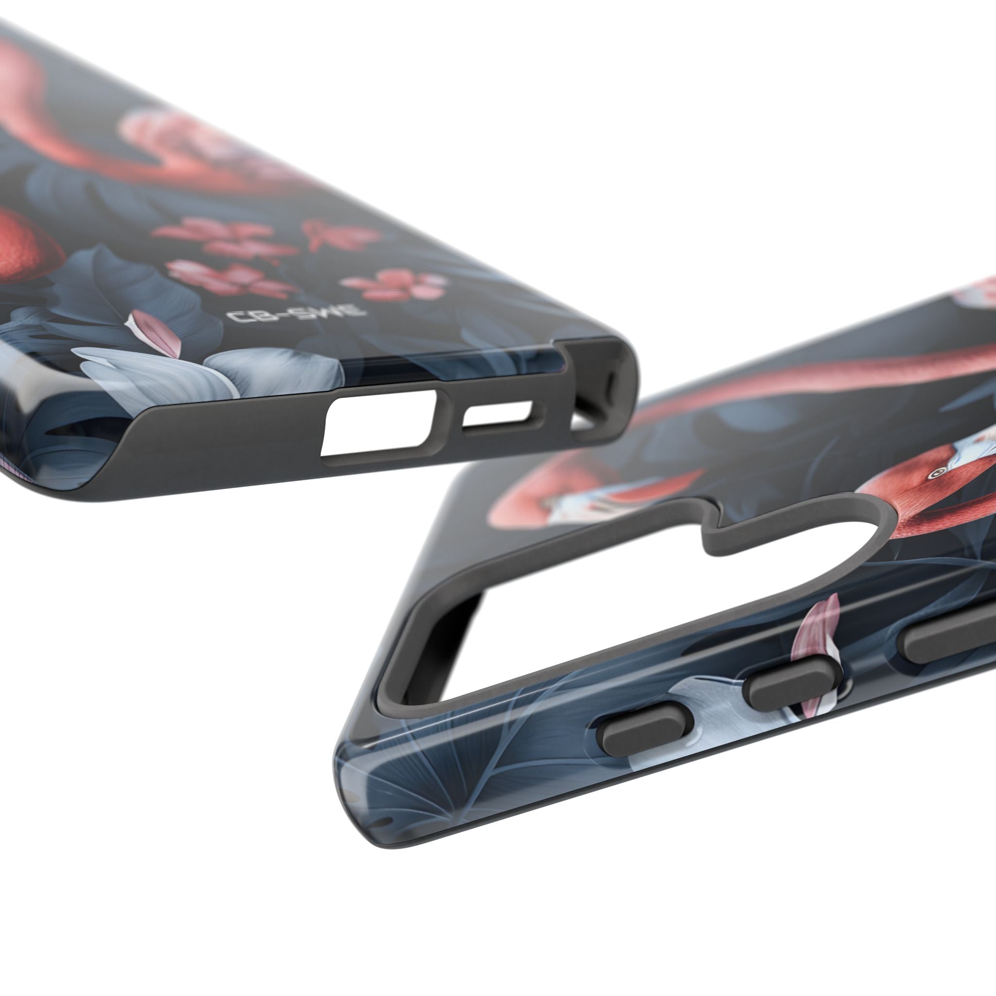 Flamingos Embrace Nature - Samsung Case