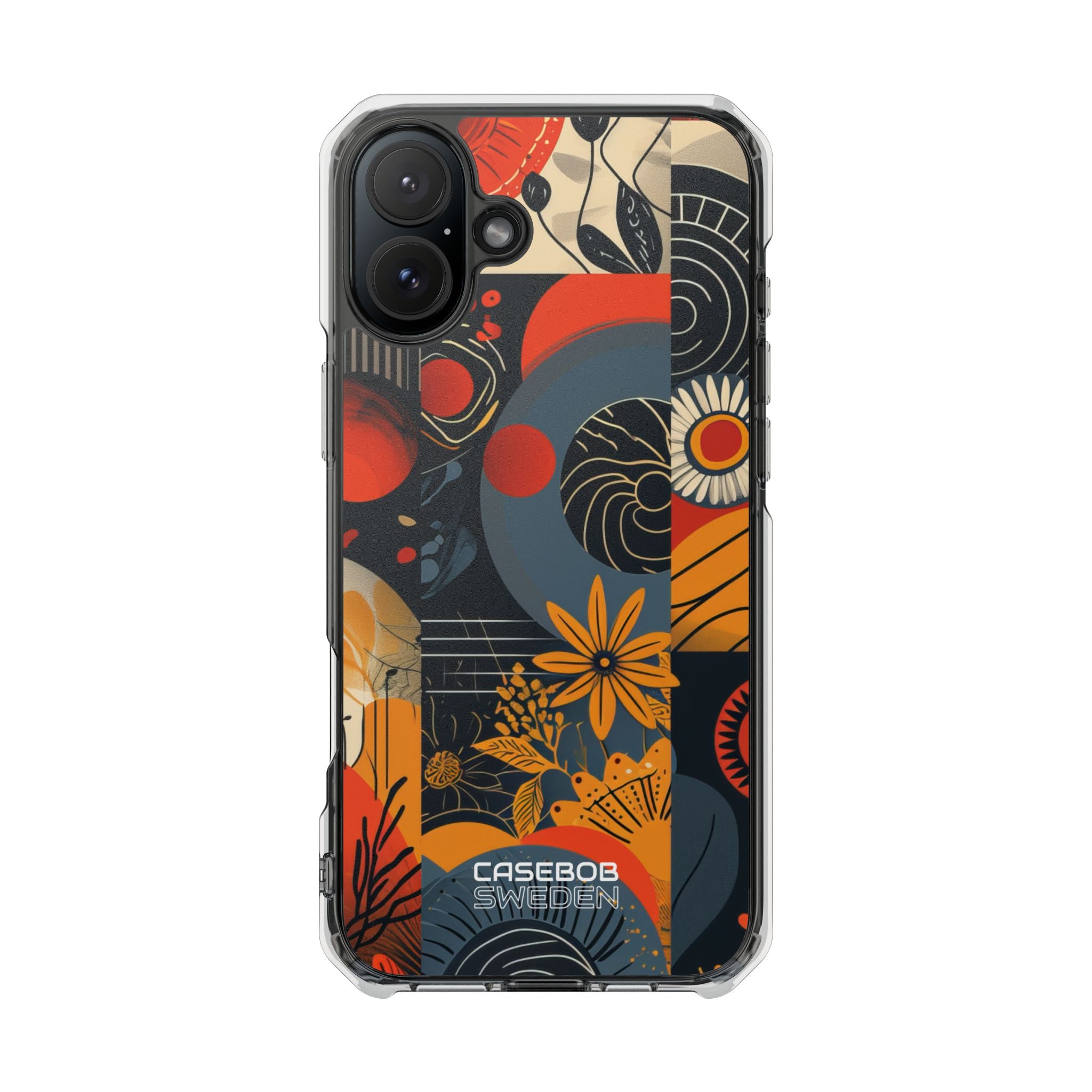 Fire Bloom Flow iPhone 16 - Impact Clear+