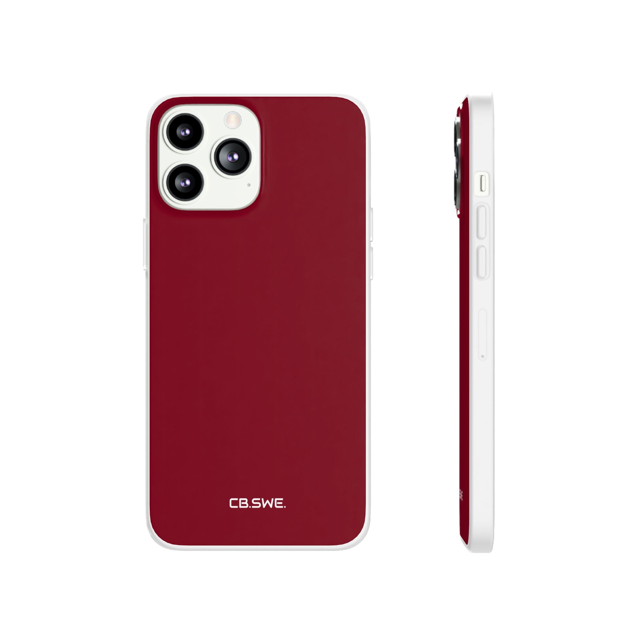 Burgundy iPhone Case - Flexi