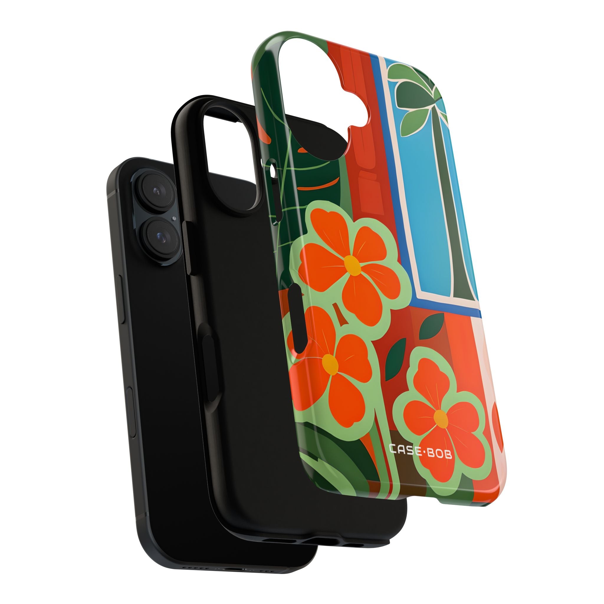 Orange Blossom Burst iPhone 16 Plus Case - Tough