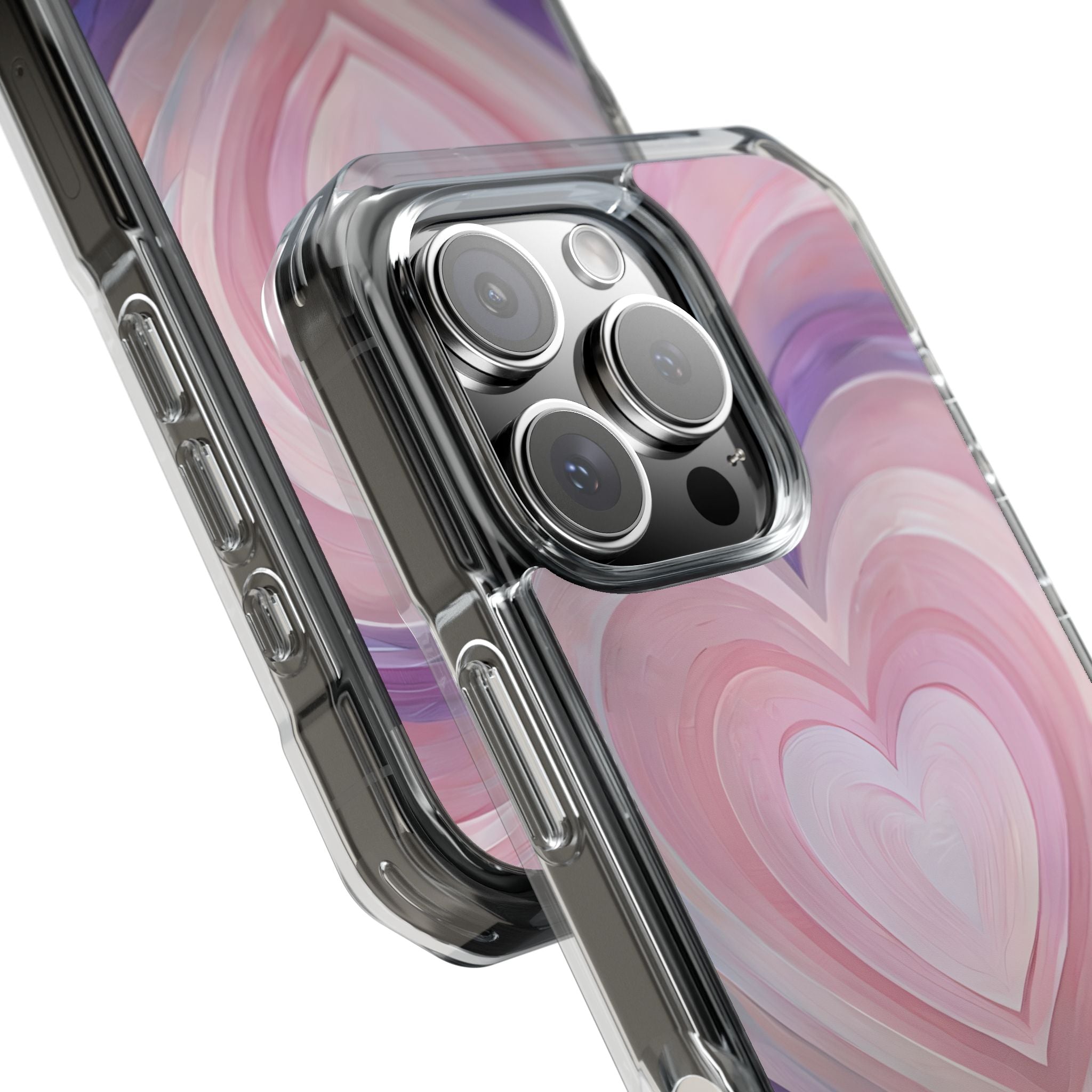 Impressionistic Heart Layers iPhone Case - Impact