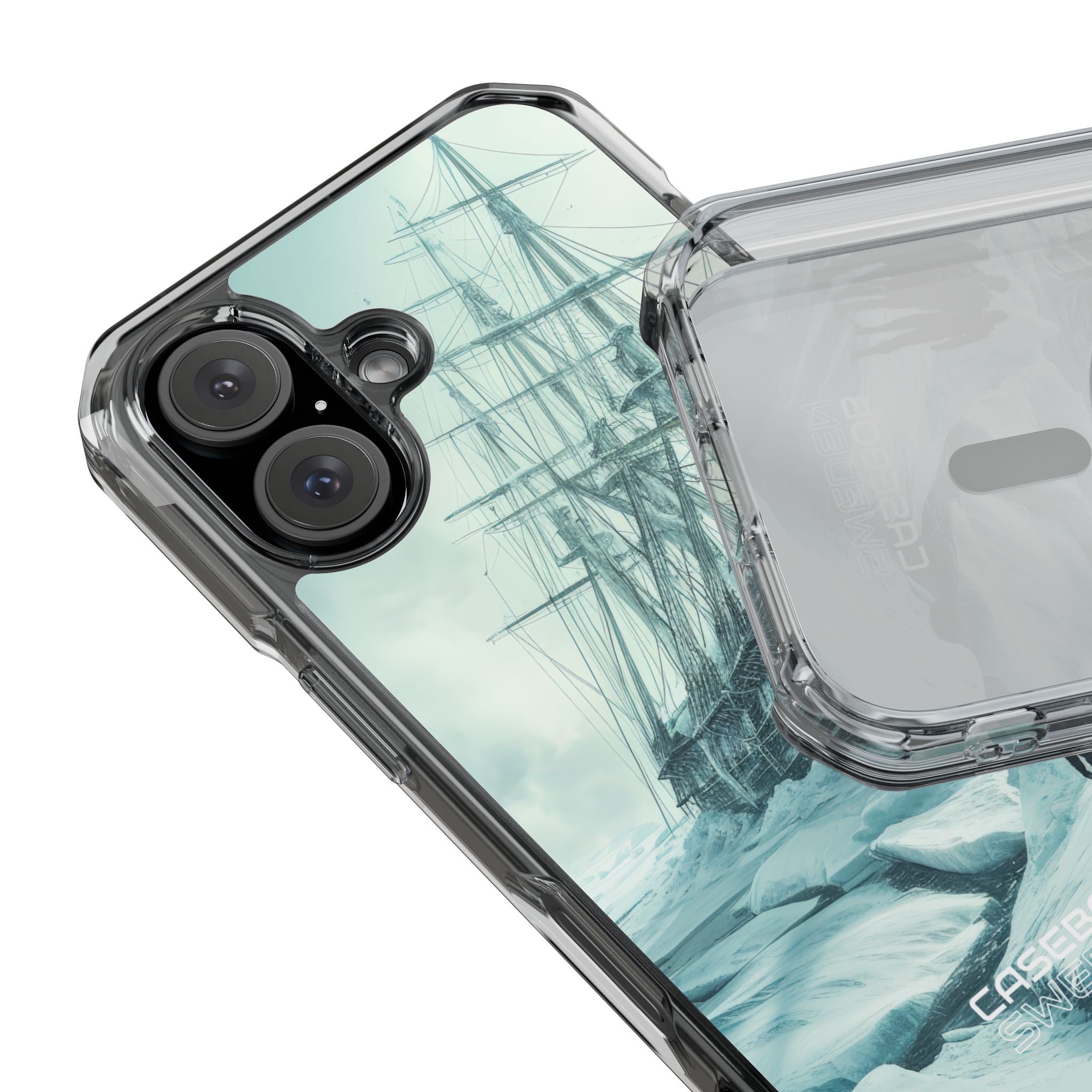 Frozen Shipwreck iPhone 16 - Impact Clear+