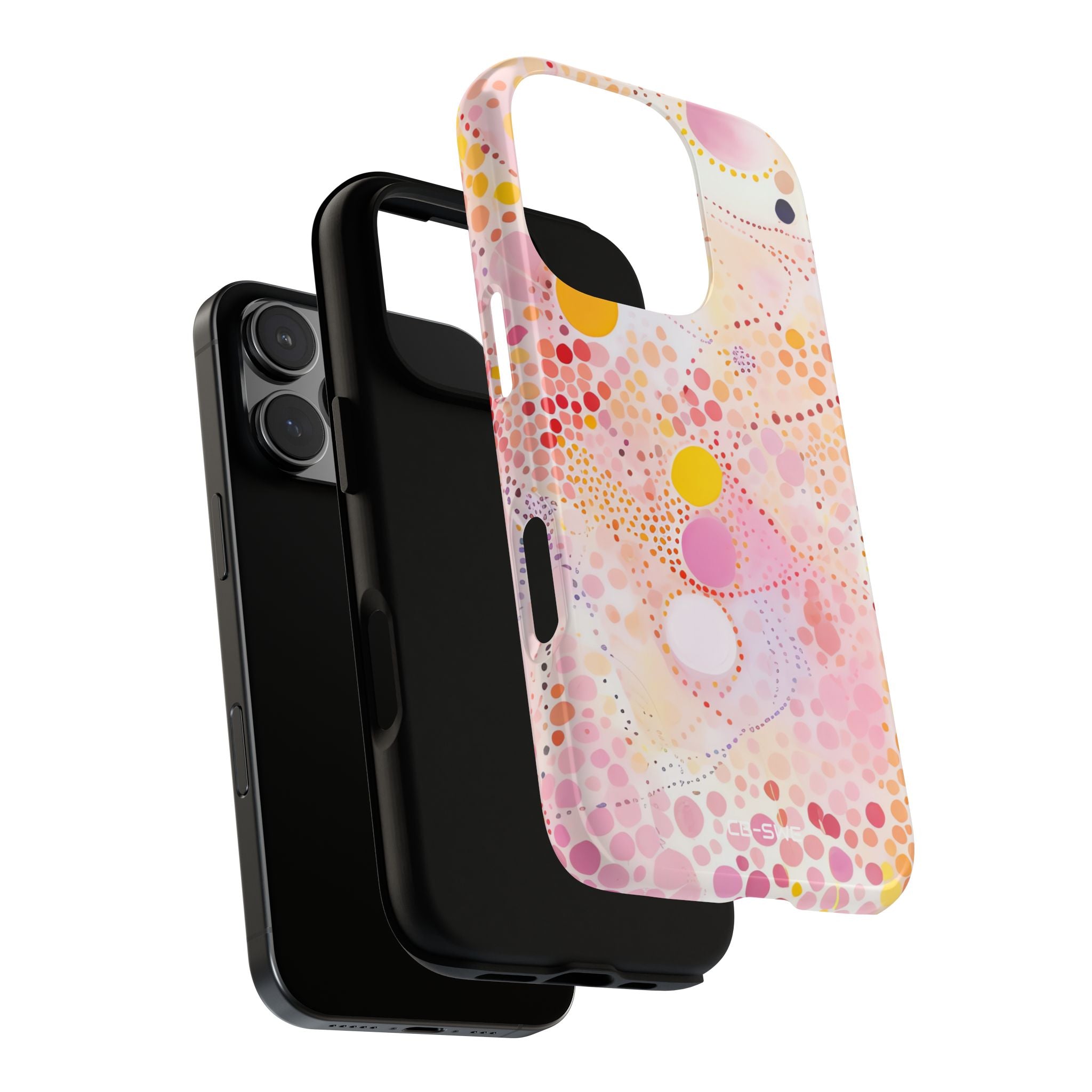 Bubbles Dance Light - iPhone Case