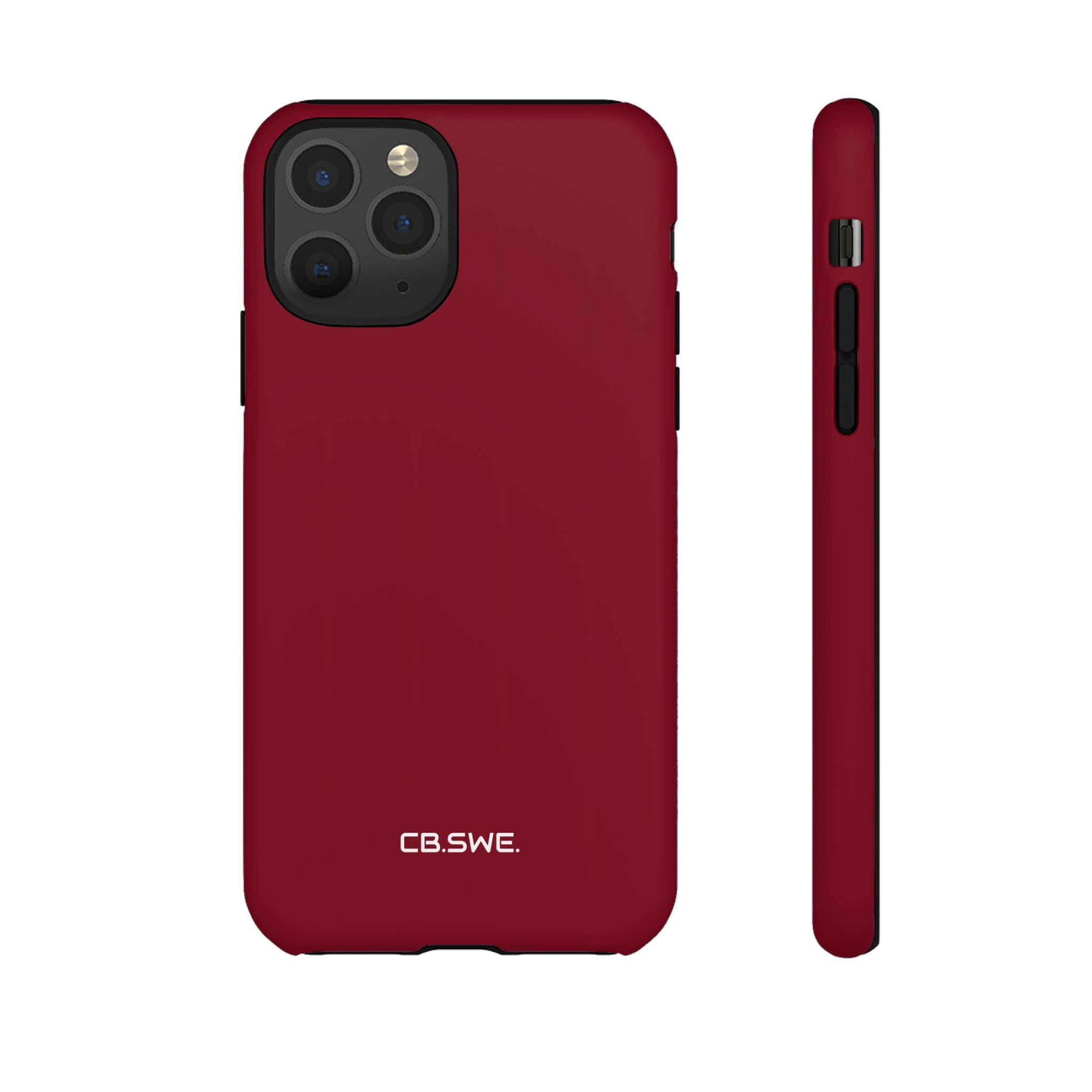 Burgundy iPhone Case - Tough
