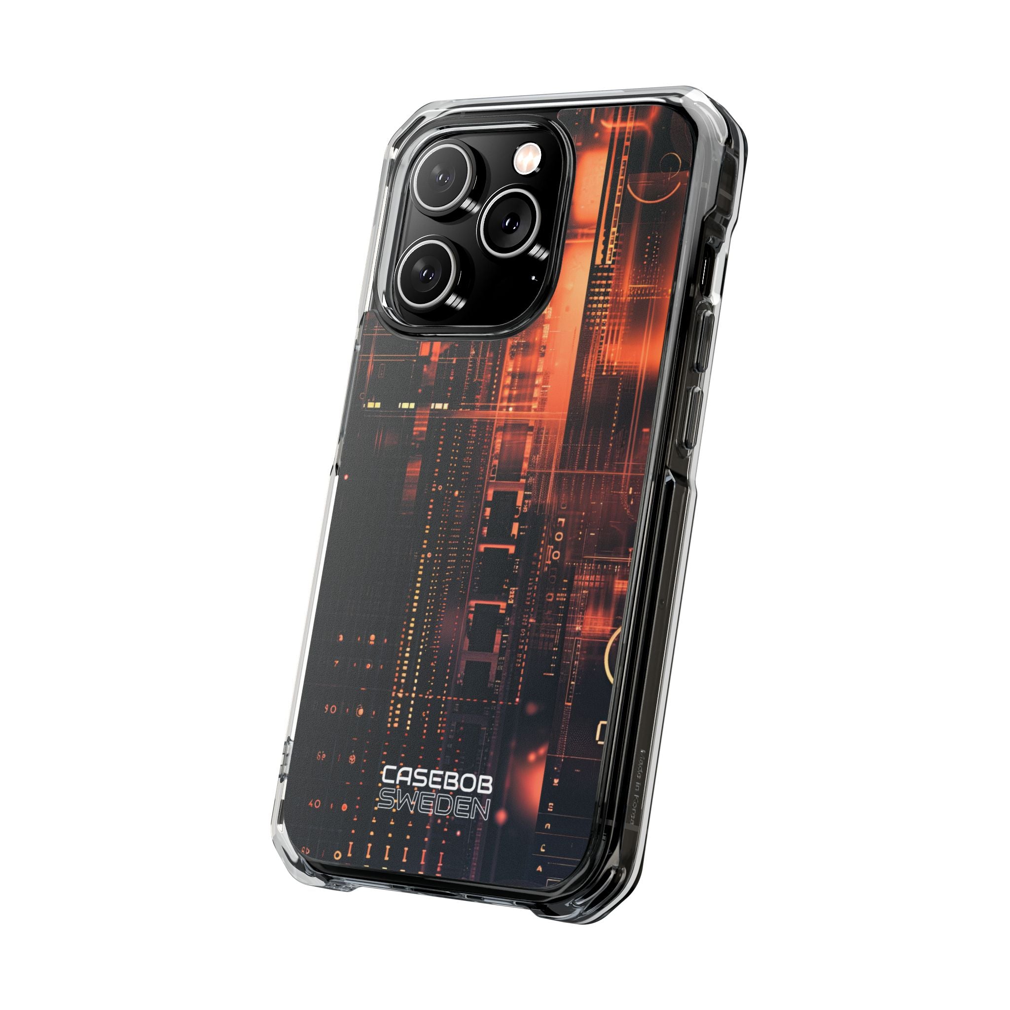 Neon Circuit Dreams iPhone 14 - Impact Clear+