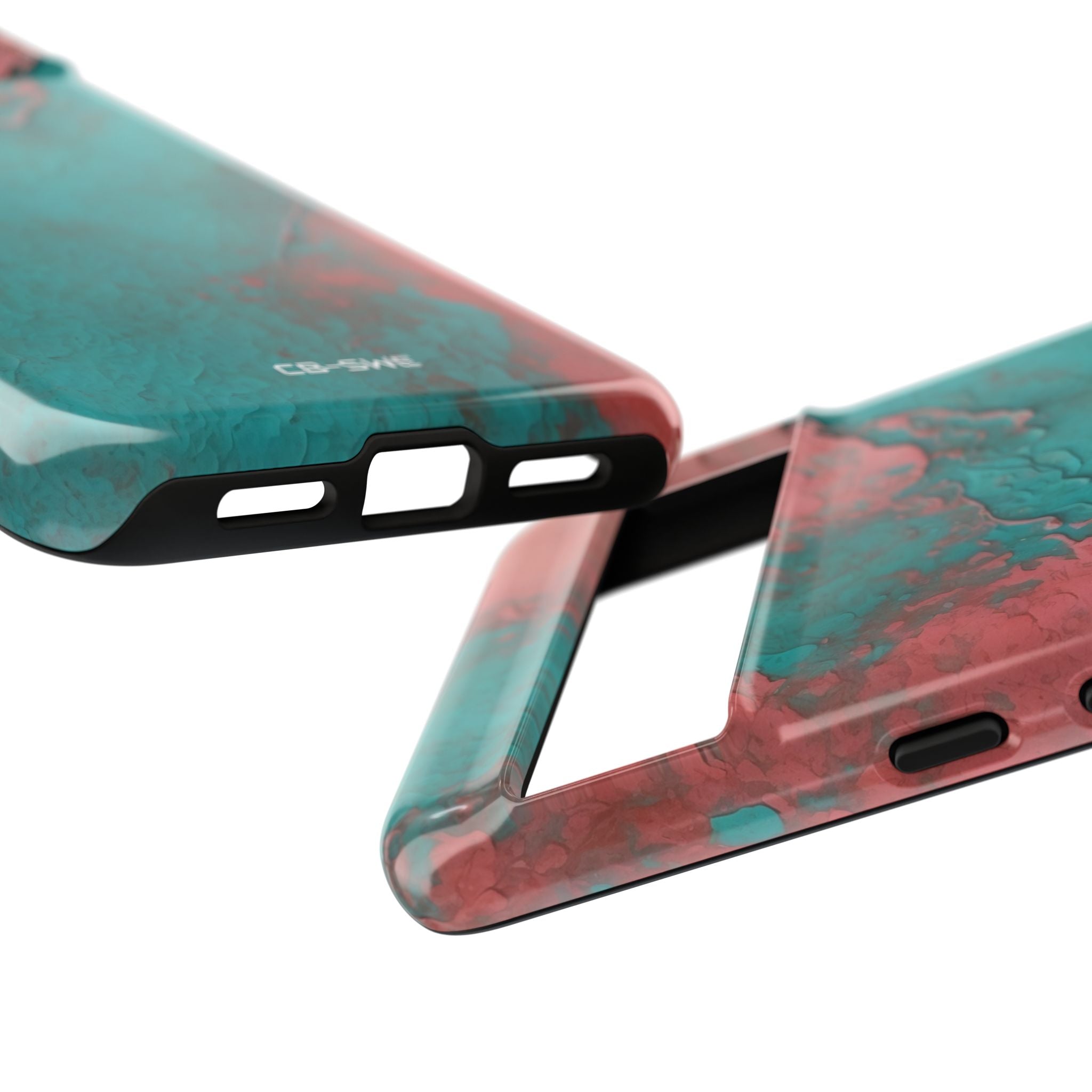 Turbulent Coral Flow - Google Pixel Case