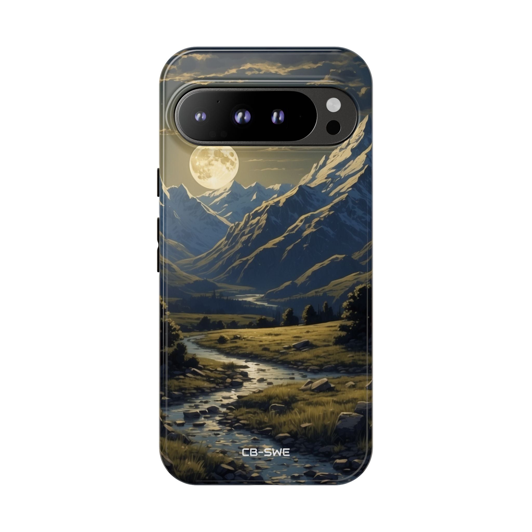 Moonlight Guides River - Google Pixel Case