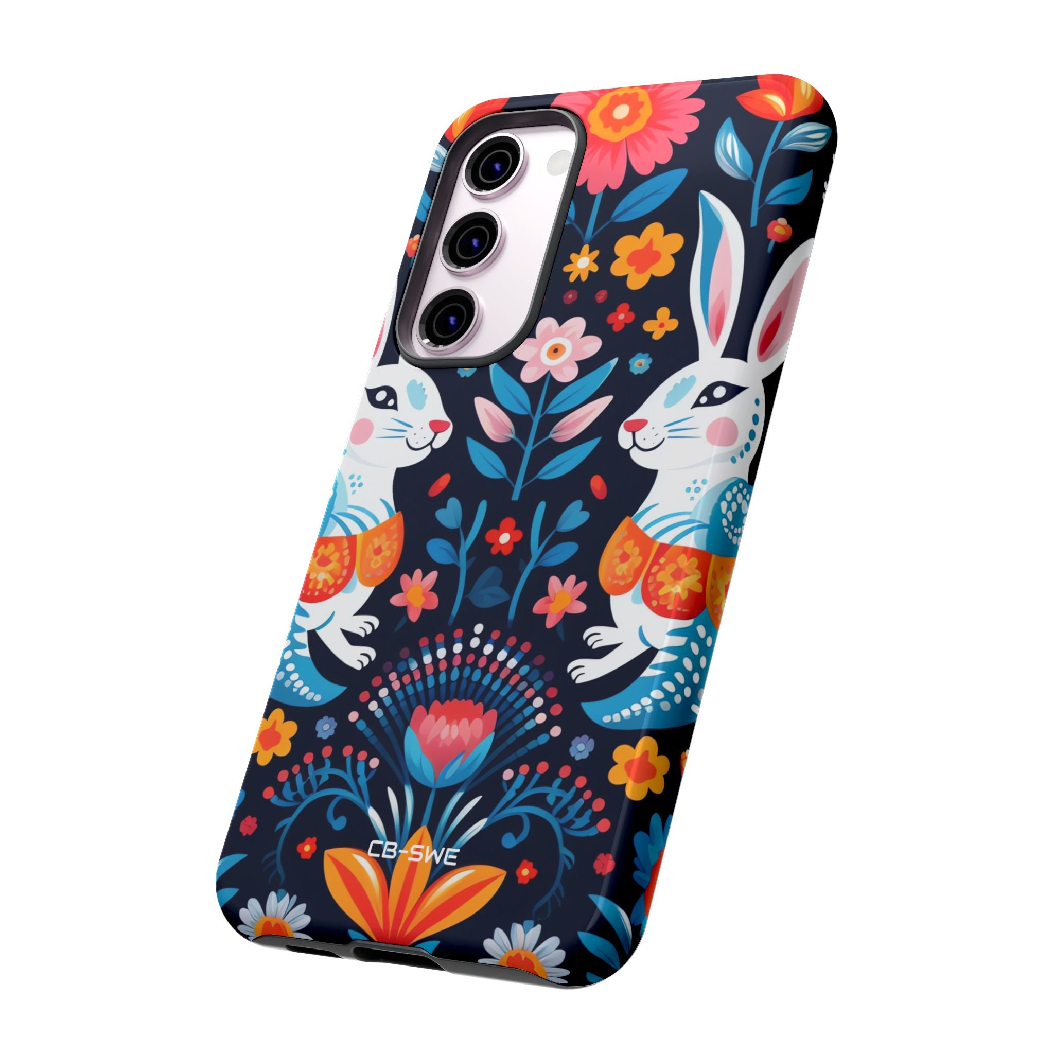 Bunnies Hop Flowers - Samsung Case