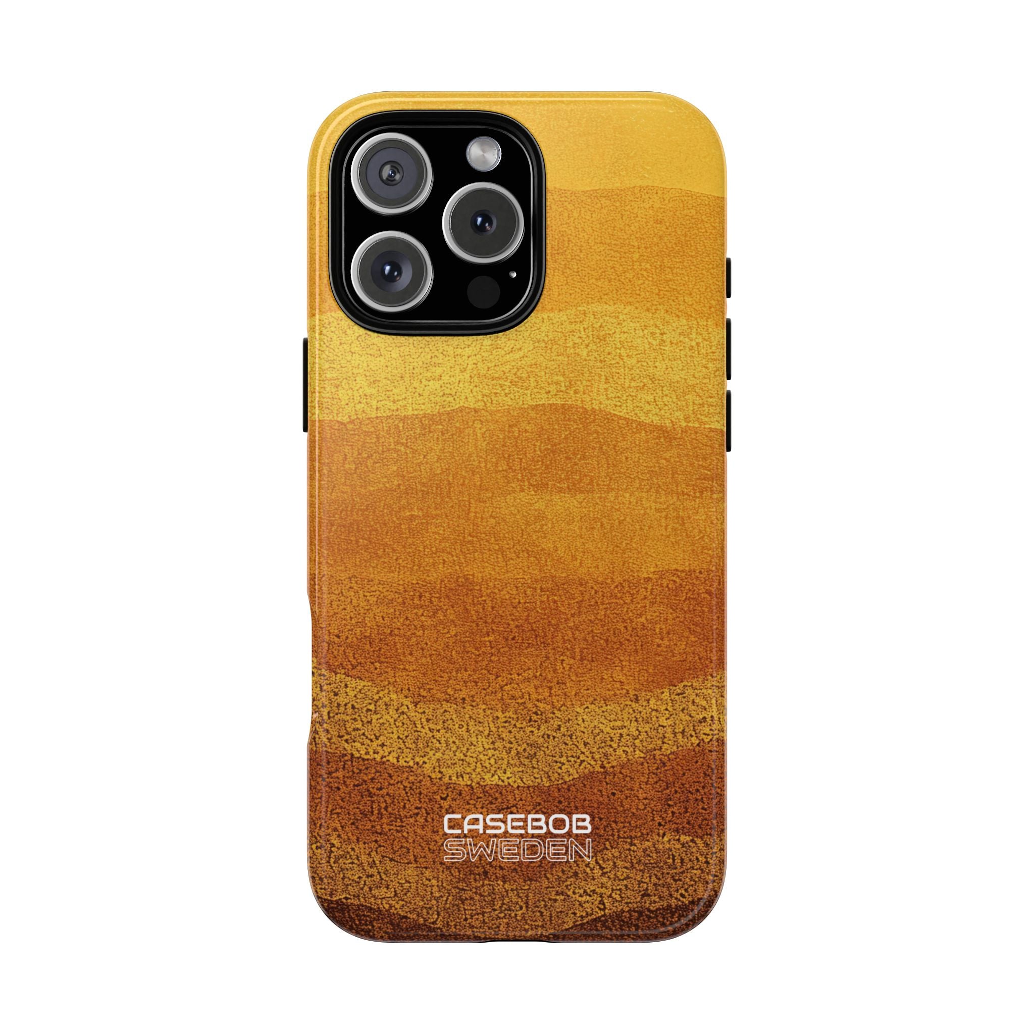 Golden Horizon Layers iPhone 16 - Resistente
