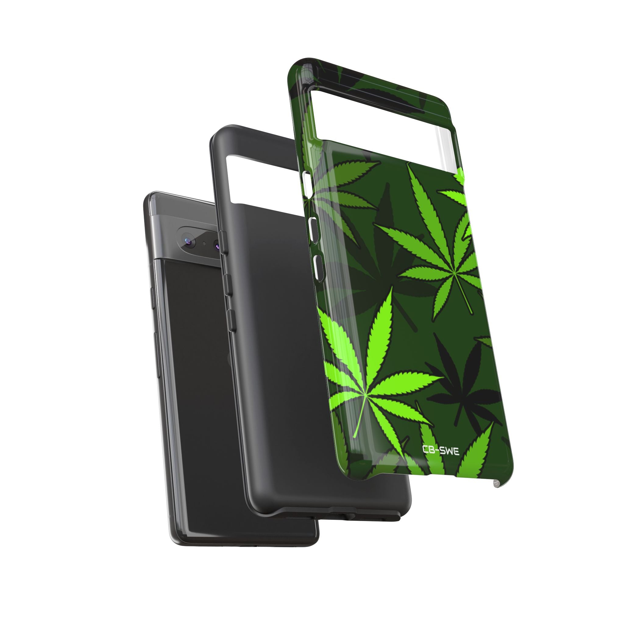 Green Leaf Symmetry - Google Pixel Case
