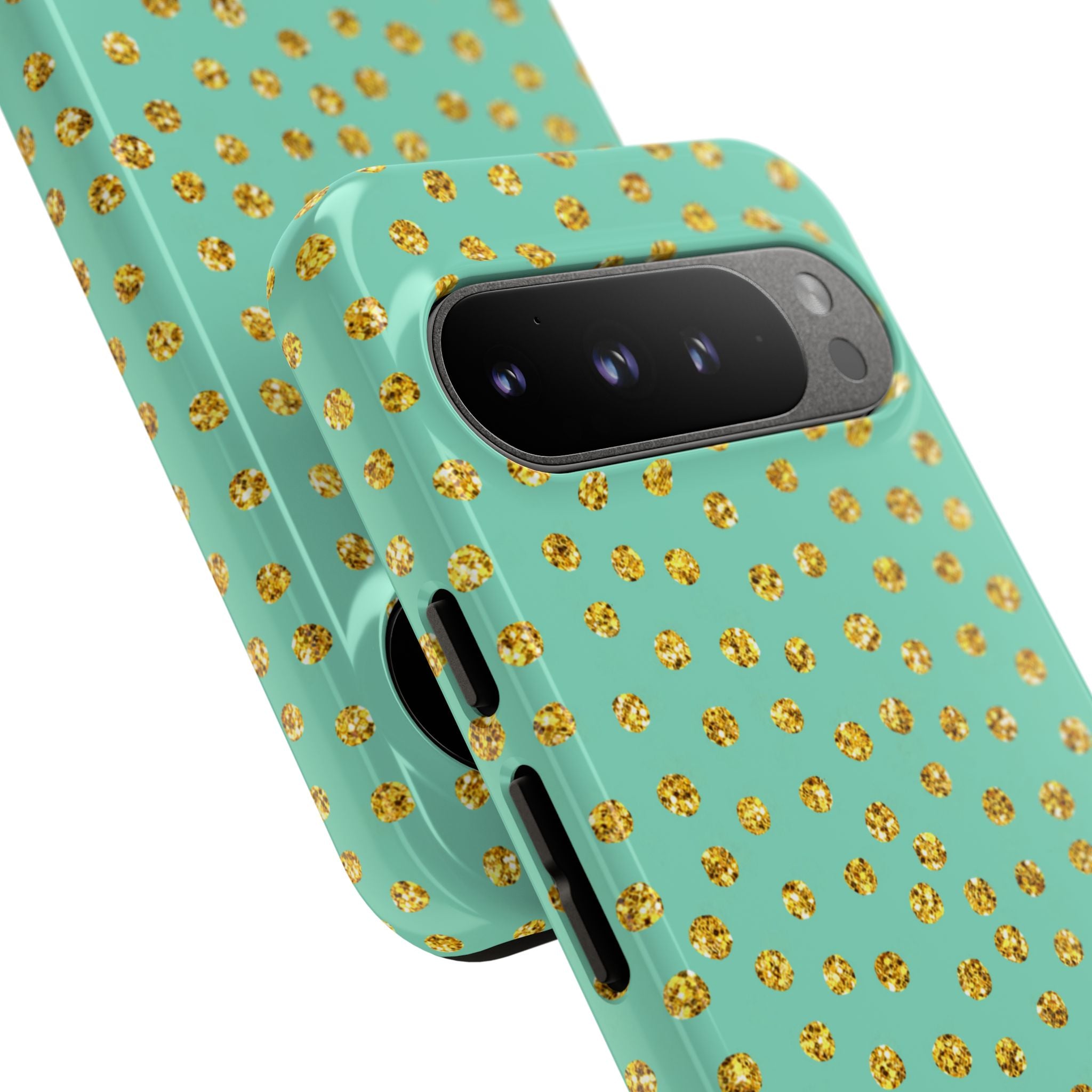 Golden Dots Dance - Google Pixel Case