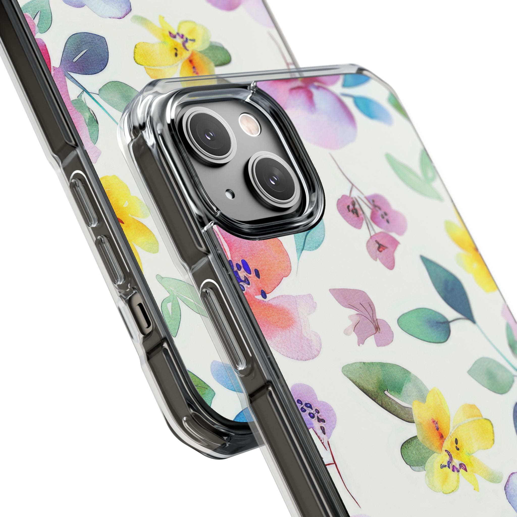 Whimsical Watercolor Florals iPhone Case - Impact