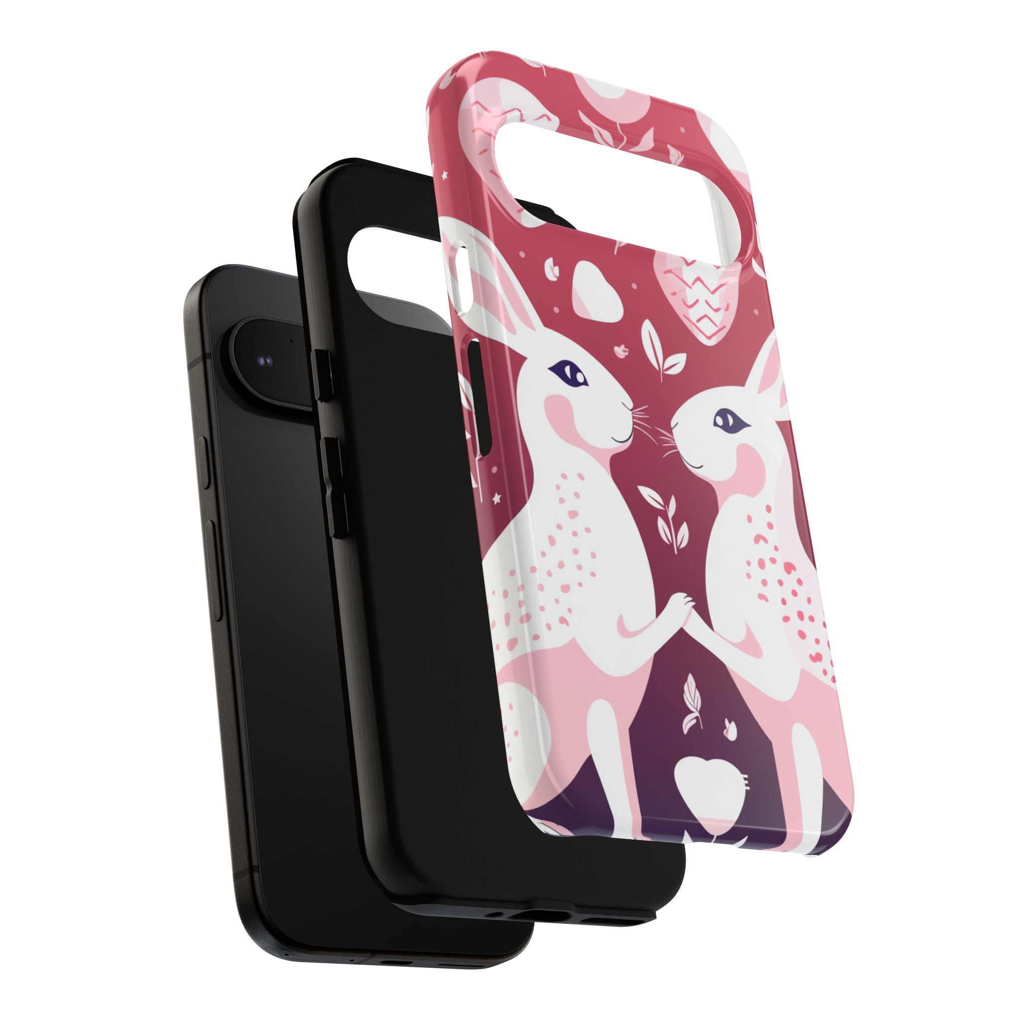 Rabbits Share Joy - Google Pixel Case