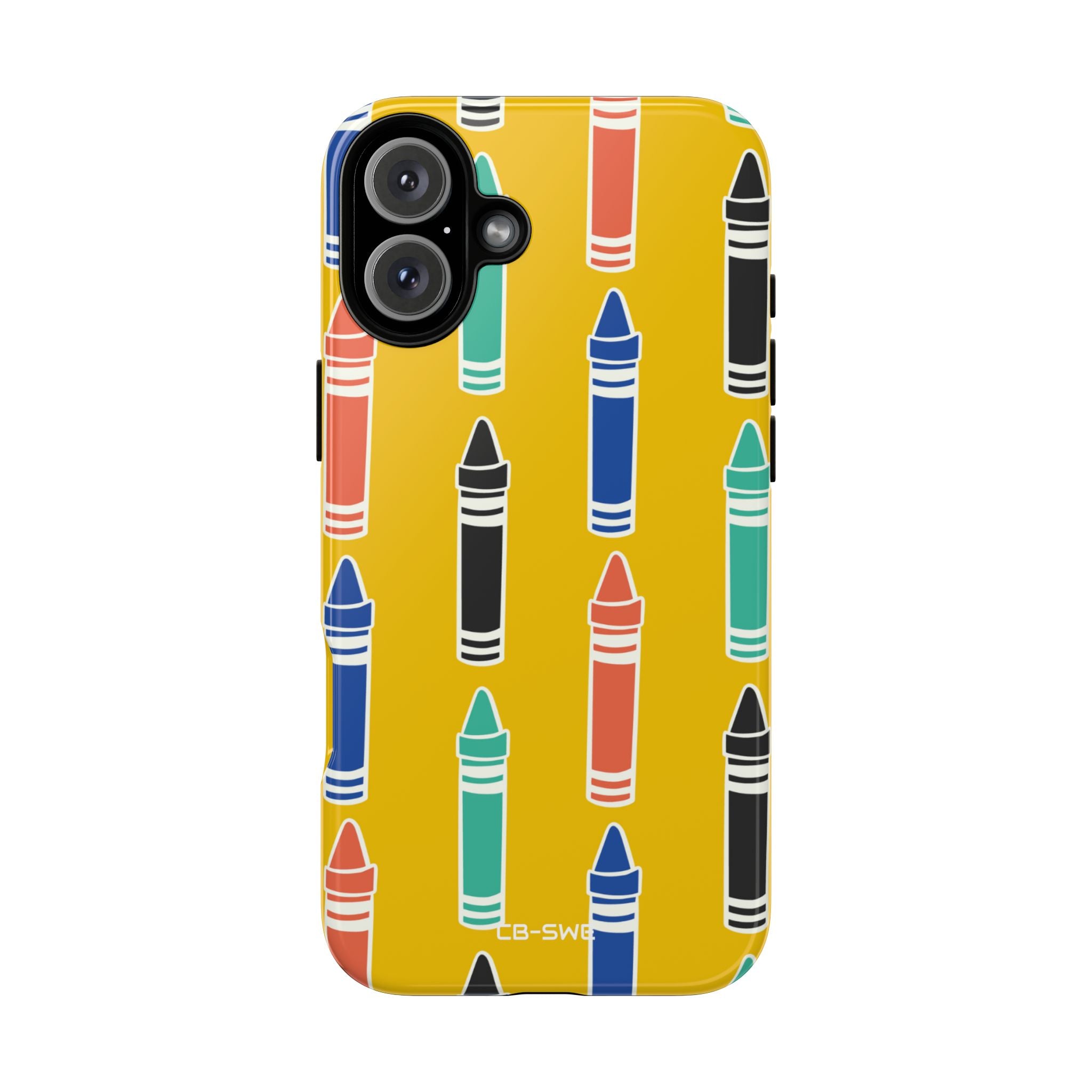 Crayons Dance Joyfully - iPhone Case