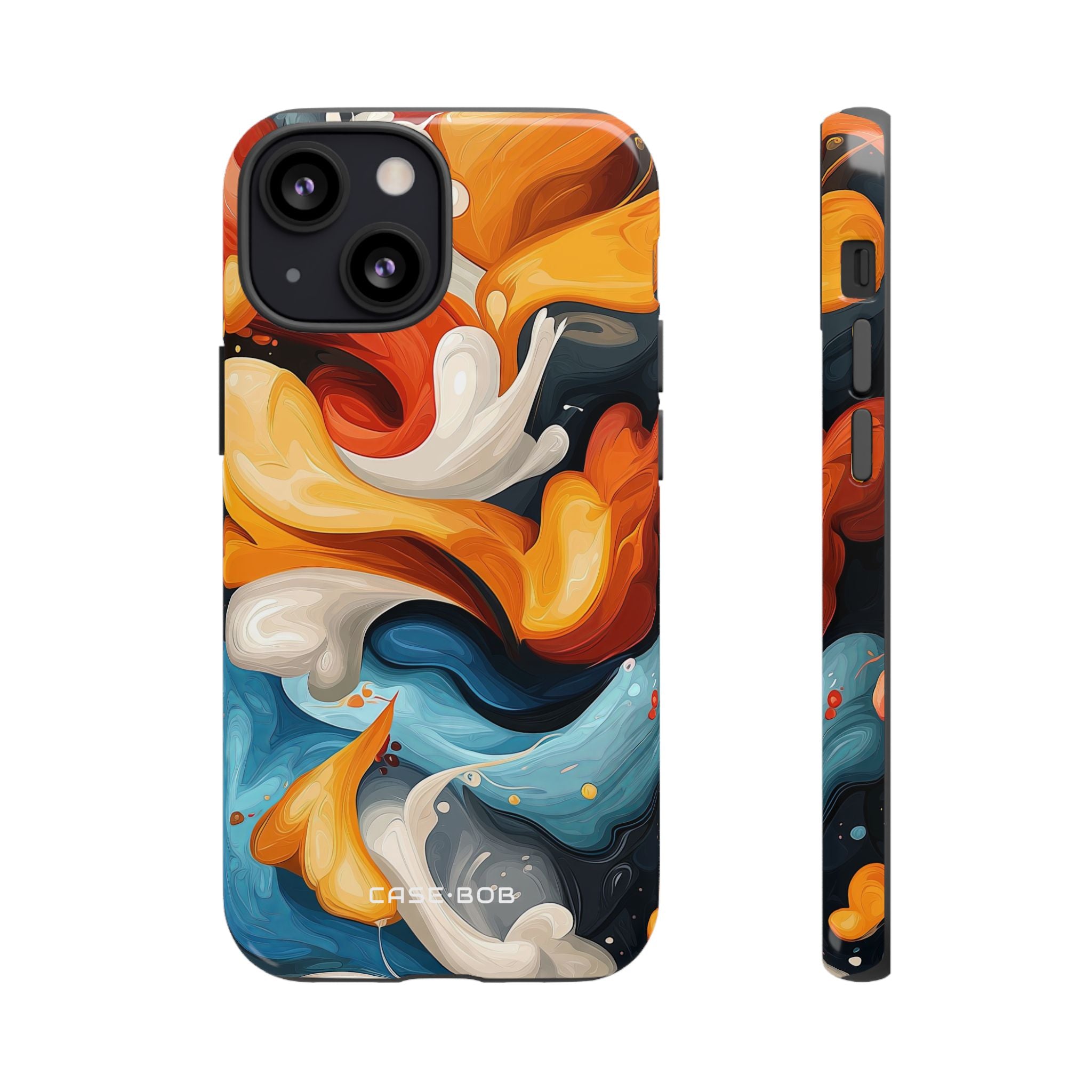 Crimson Ribbon iPhone 13 Mini Case - Tough