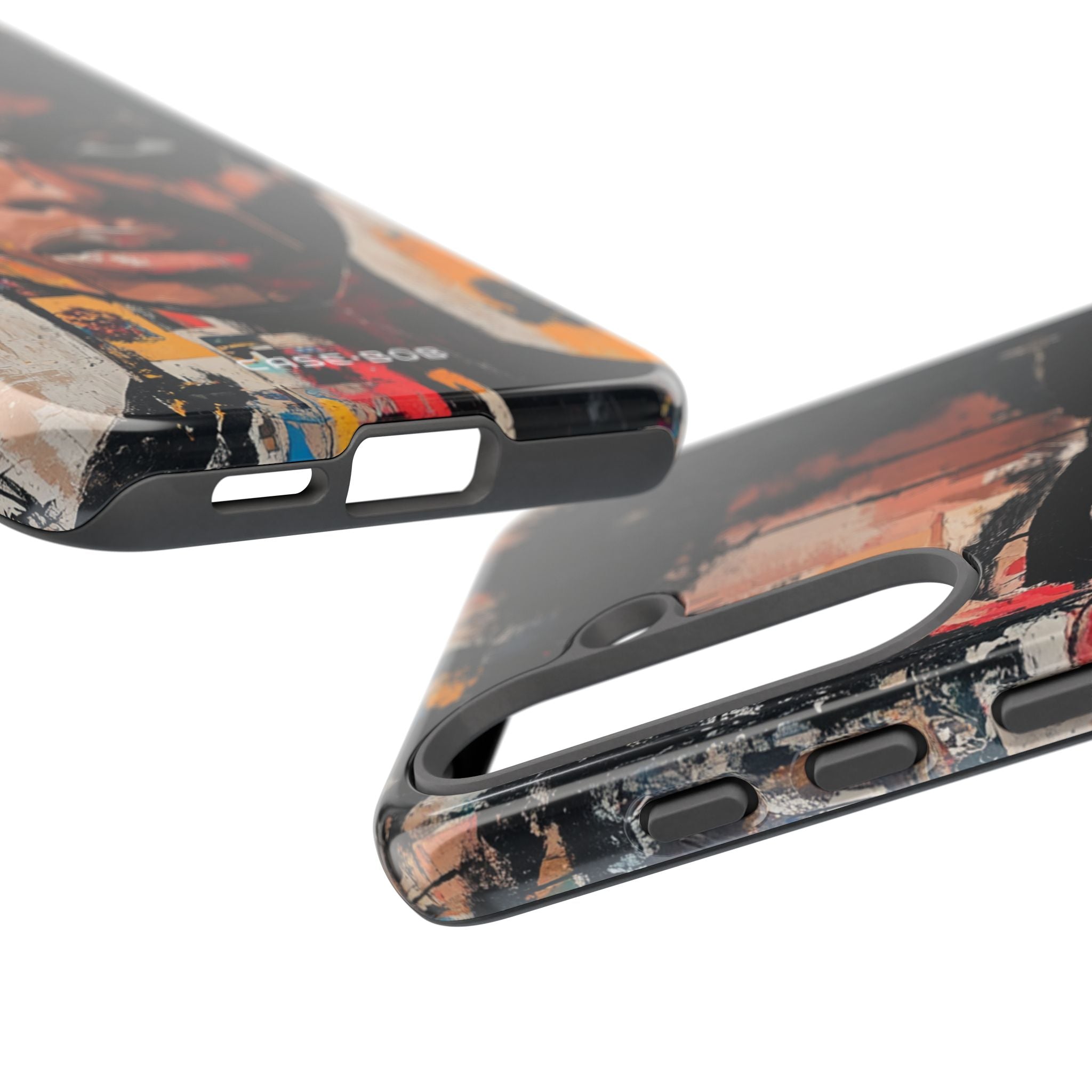 Masked Portrait Drips Samsung S25 Case - Tough