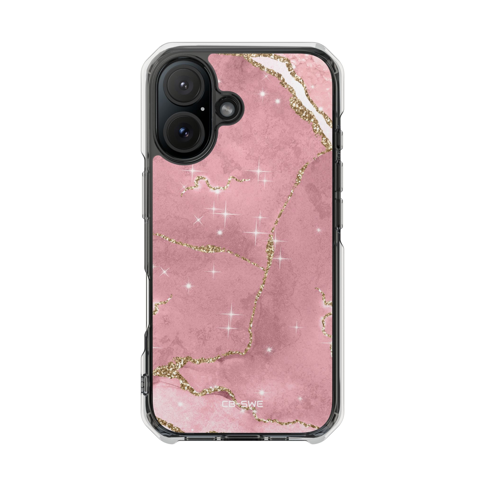 Pink Marble Luxe iPhone Case - Impact