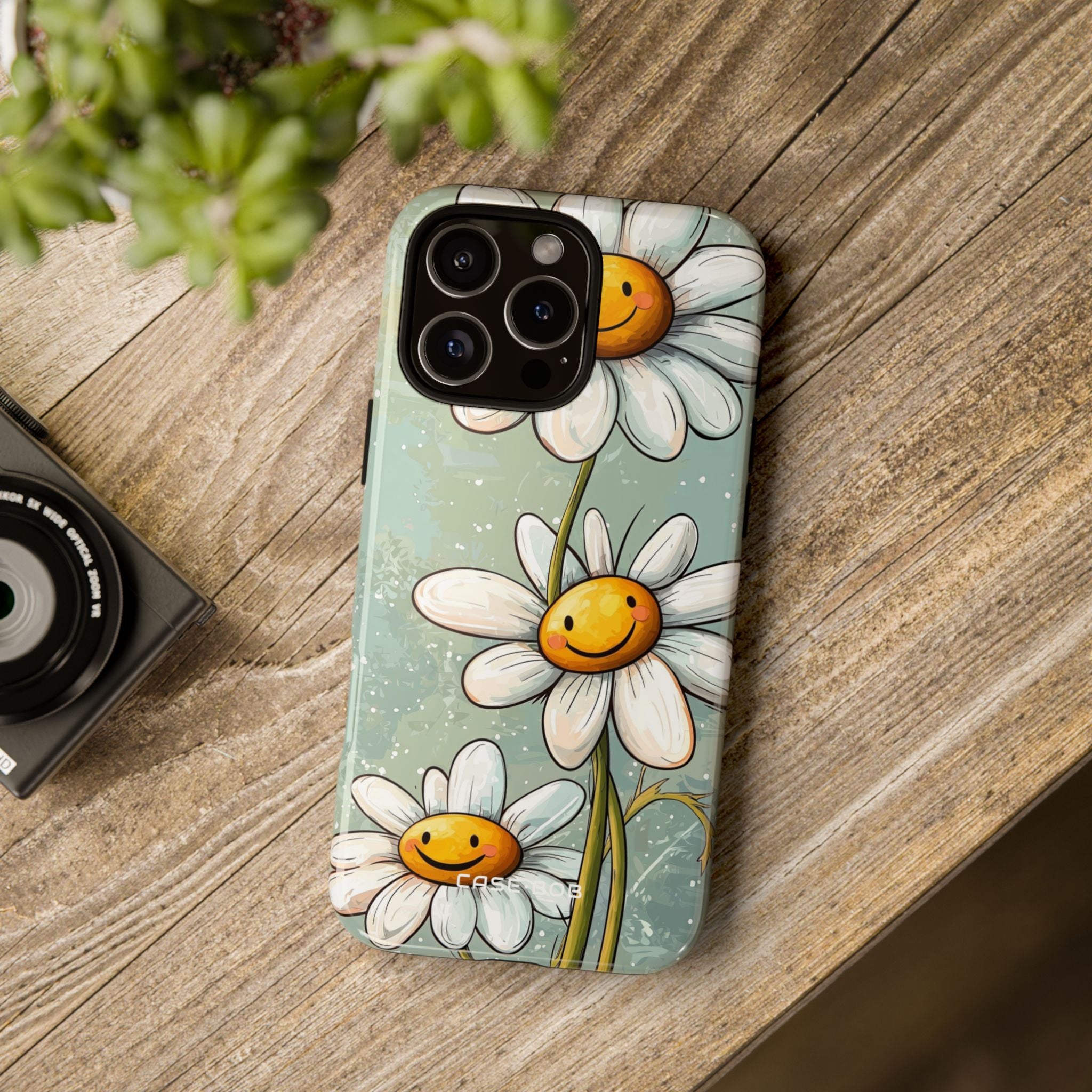 Sunny Daisy Smiles iPhone 16 Pro Max Case - Tough
