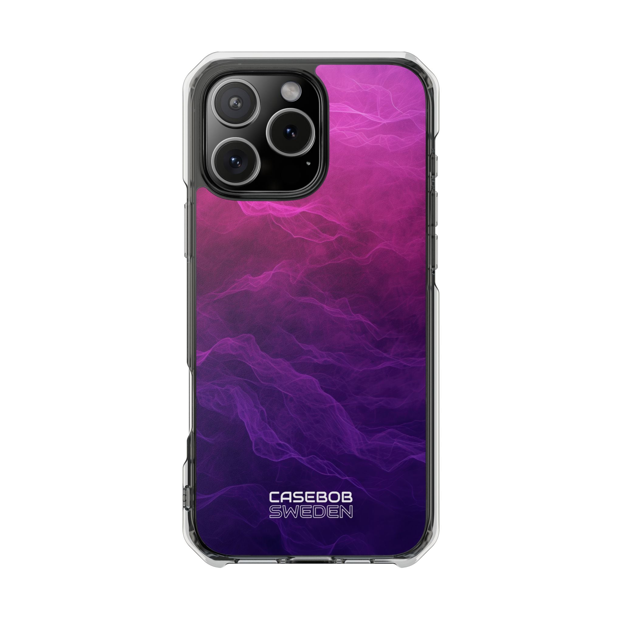 Violet Dream Currents iPhone 16 - Impact Clear+