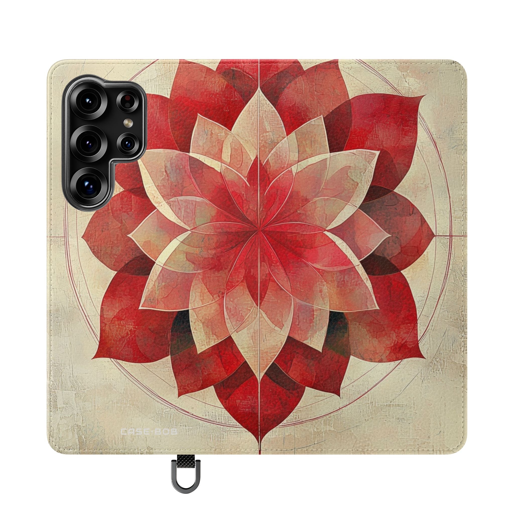 Crimson Bloom - Samsung S25 Ultra Case - Wallet