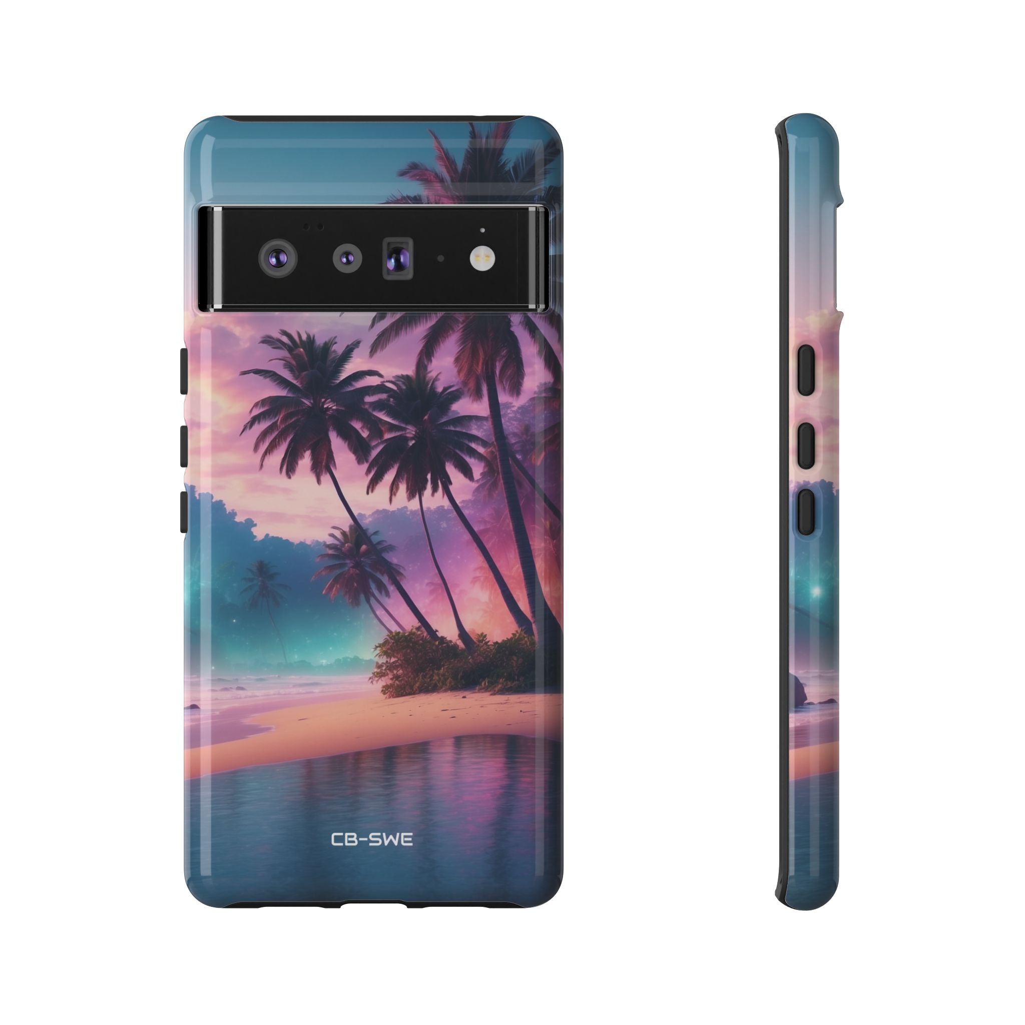 Ethereal Waves Crash - Google Pixel Case
