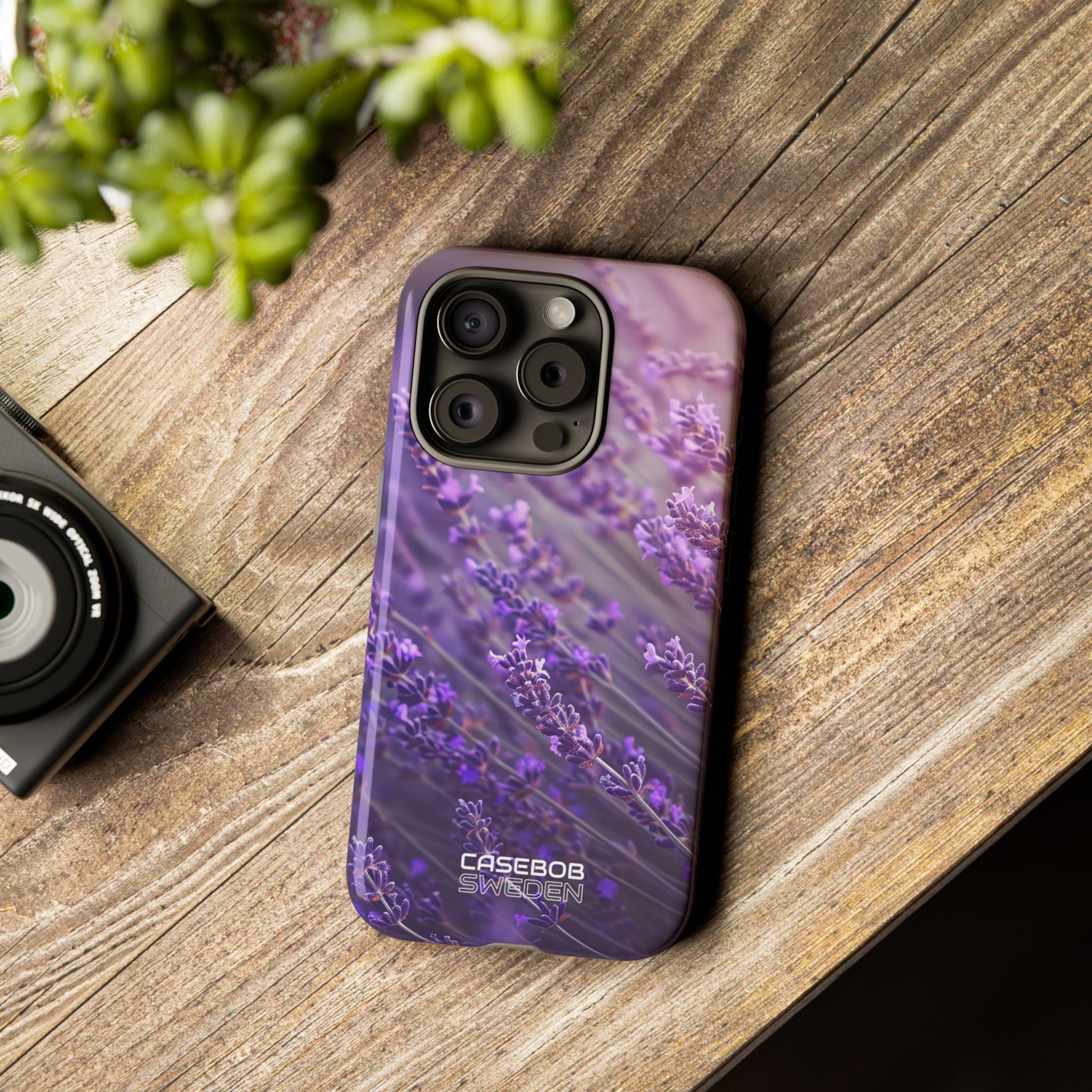Lavendel Droomlandschap iPhone 15 - Tough