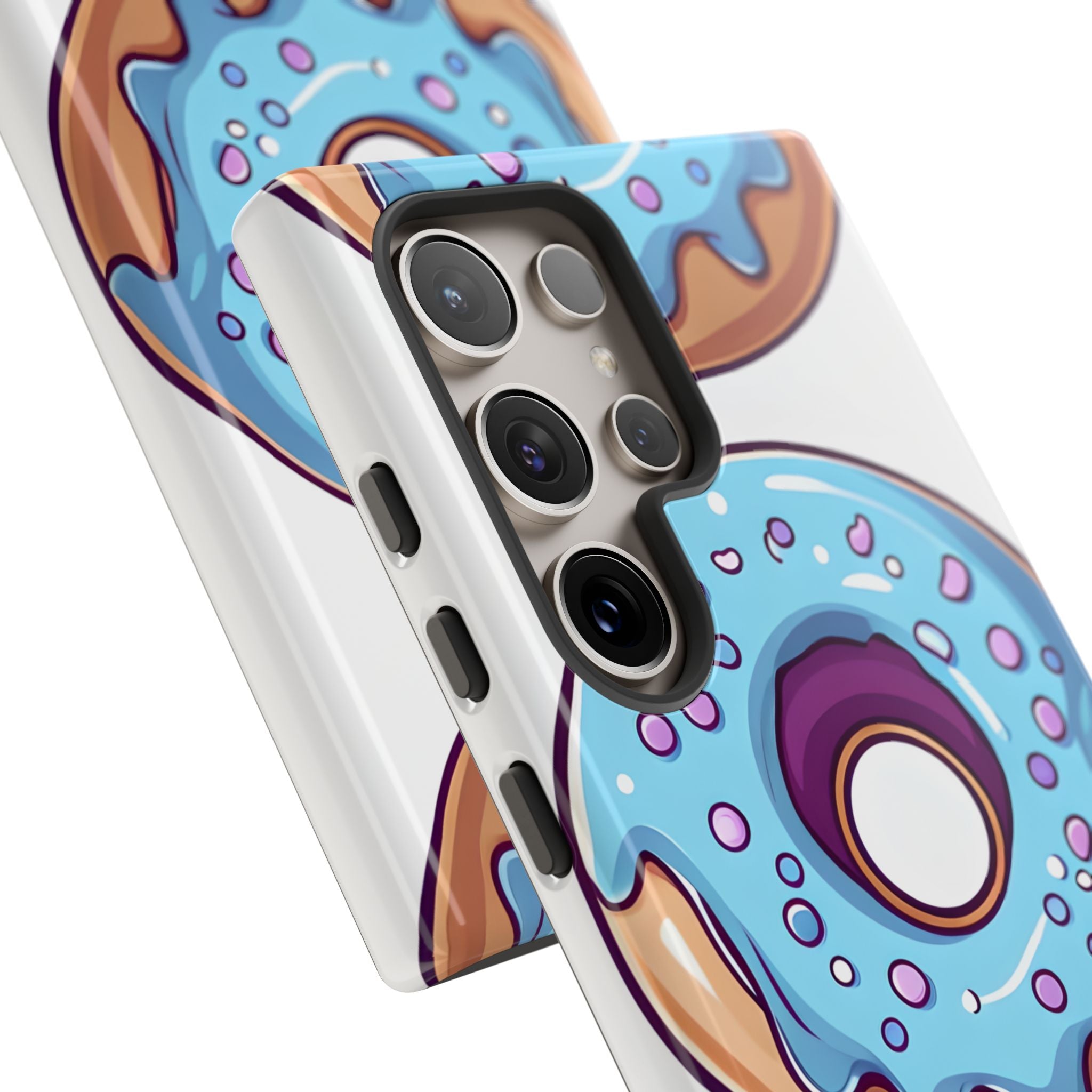 Playful Cartoon Donuts Kids Seamless Samsung S24 - Tough
