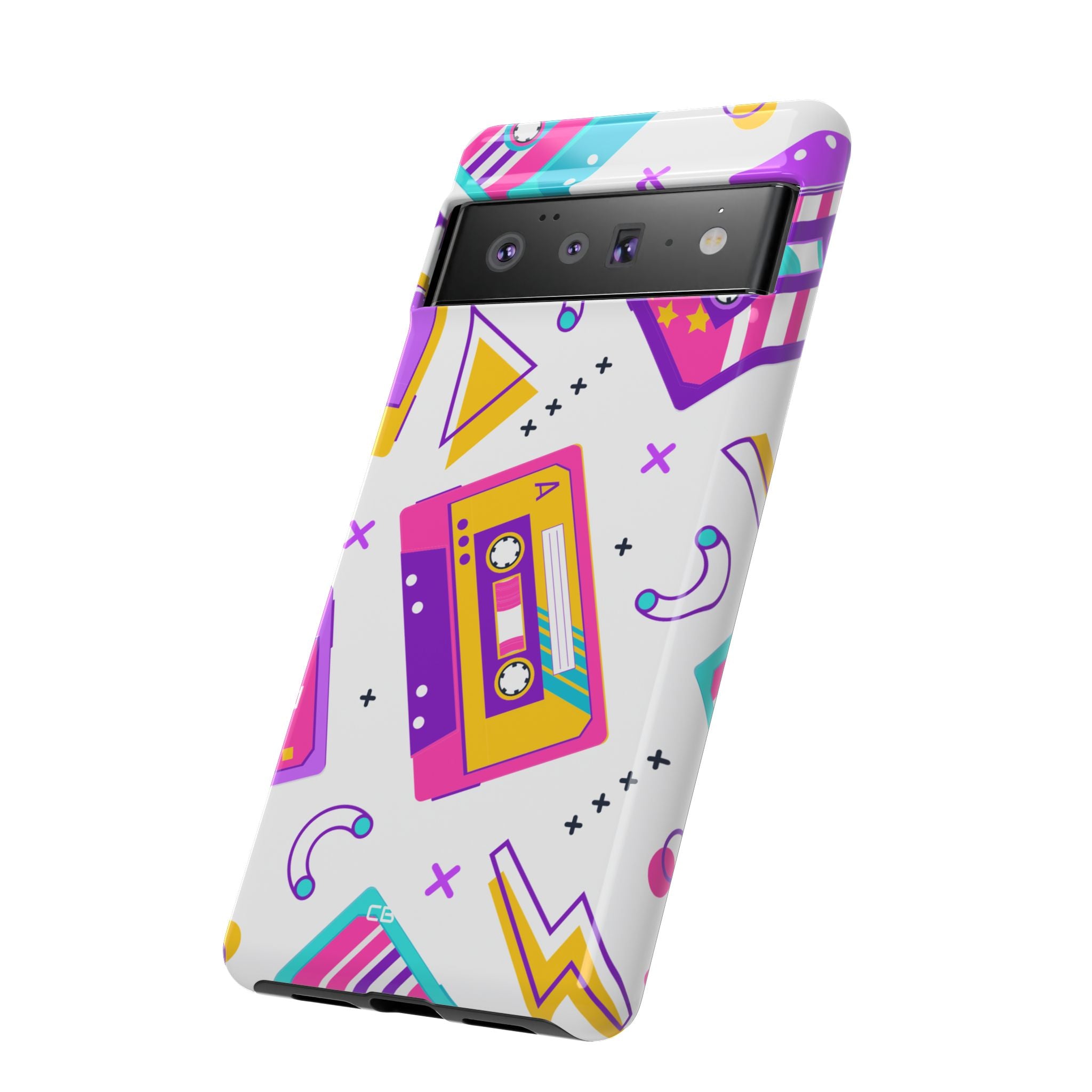 Retro Cassette Chaos - Google Pixel Case