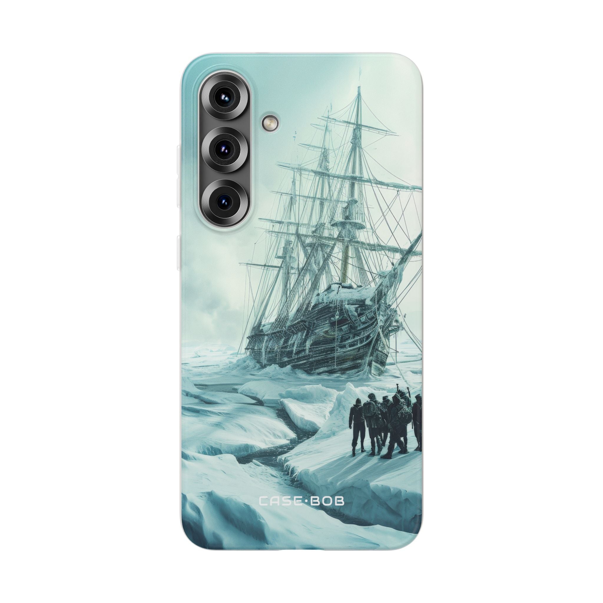 Frozen Shipwreck Samsung S25 Plus Case - Soft