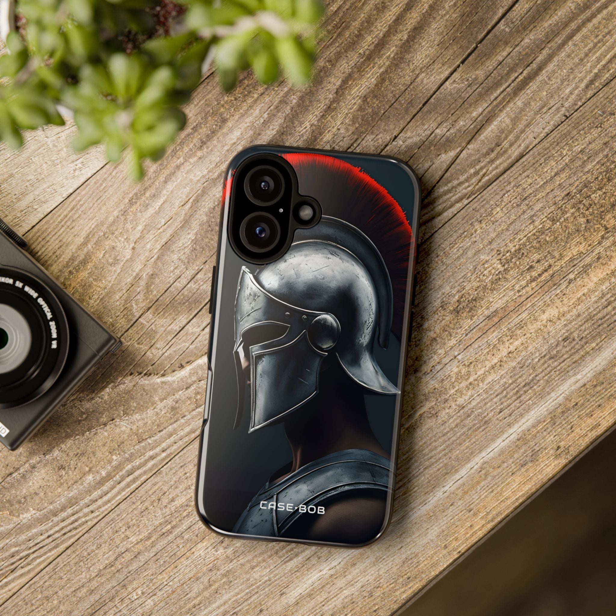 Silver Centurion iPhone 16 Plus Case - Tough