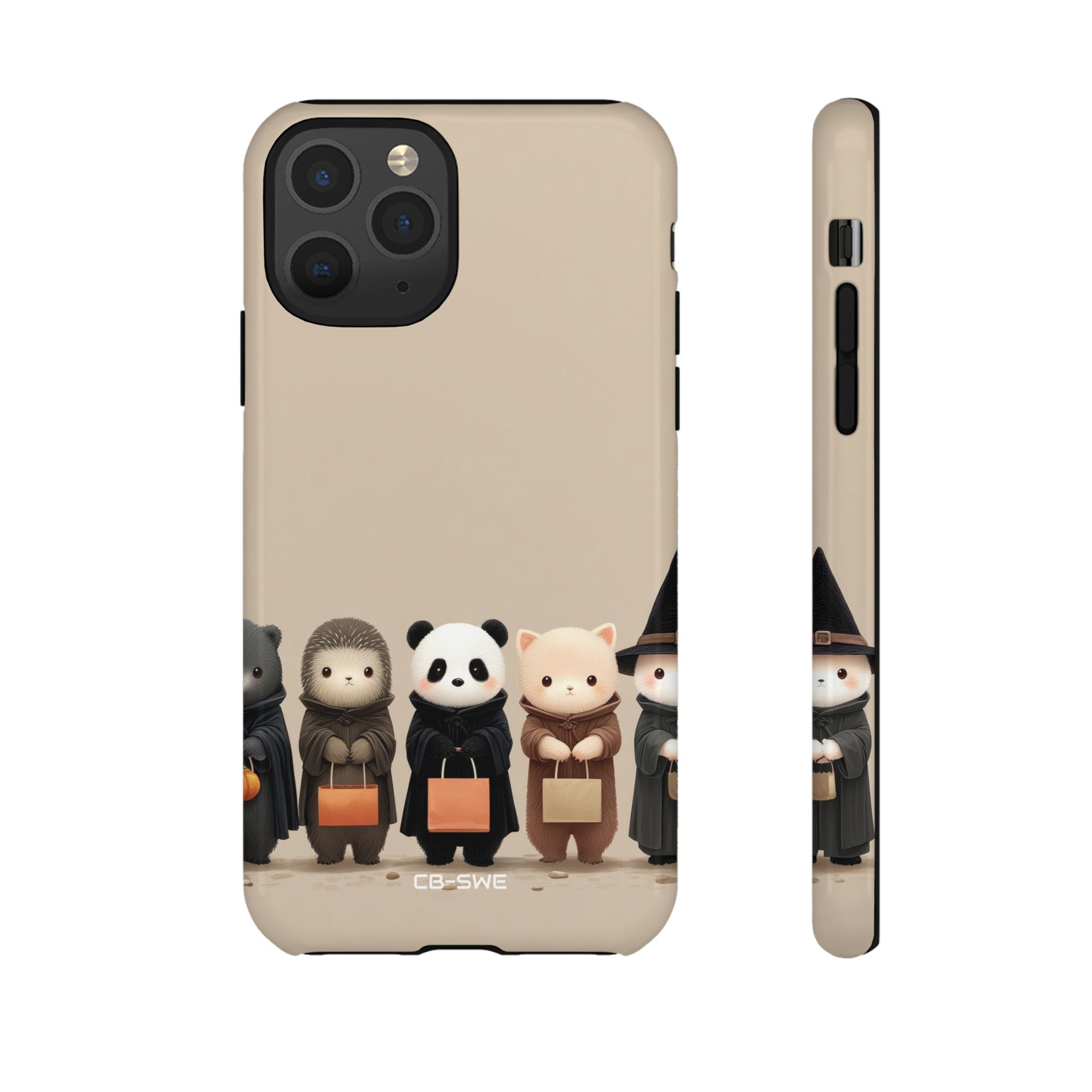 Whimsical Friends Gather - iPhone Case