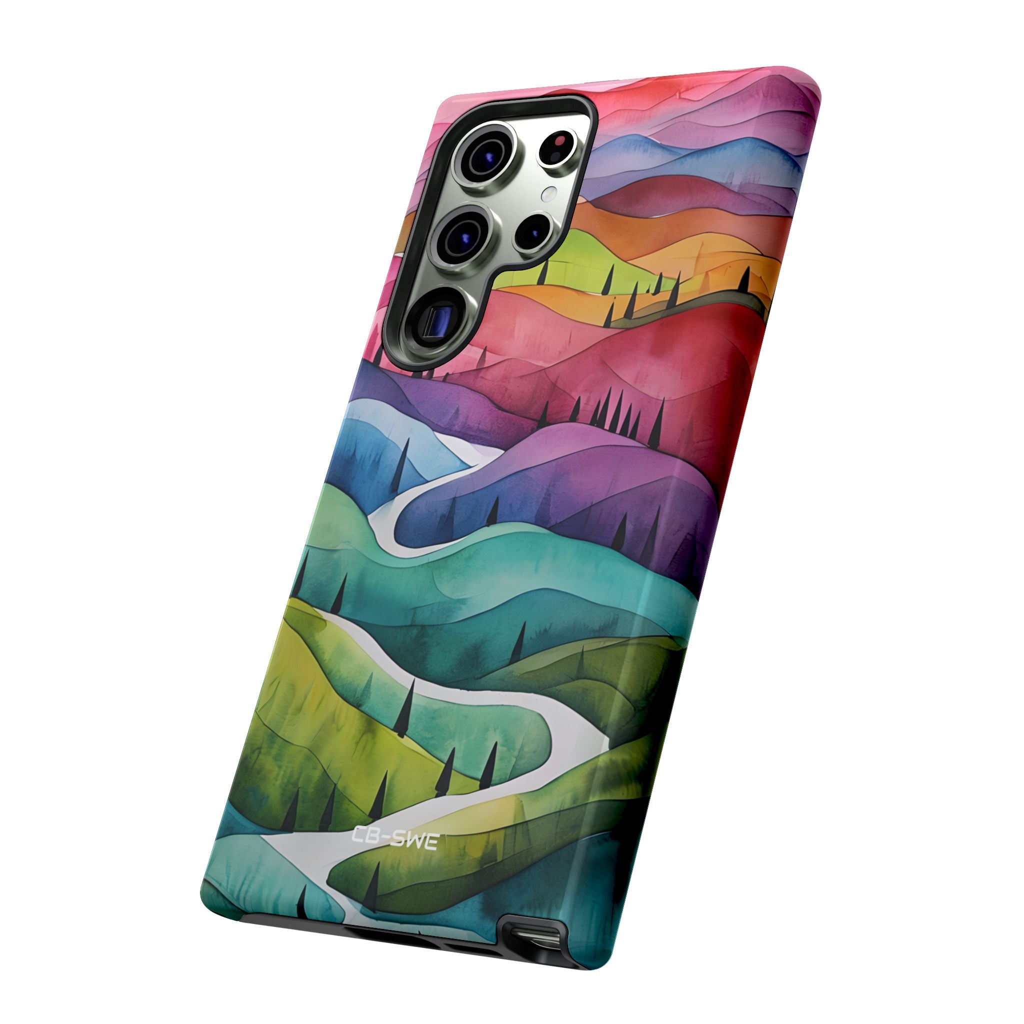 Whimsical Colorful Valleys - Samsung Case