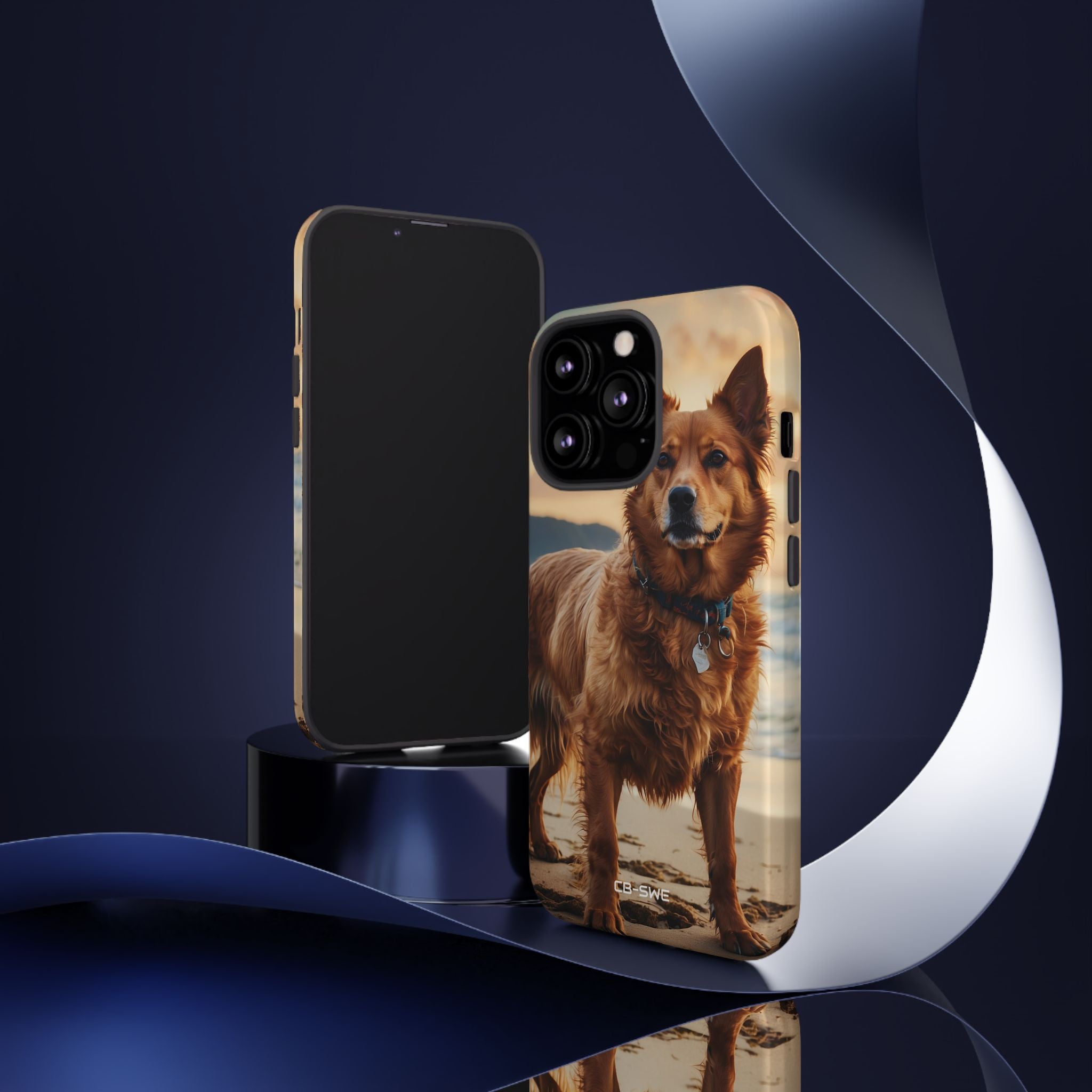Golden Dog Plays - iPhone Case